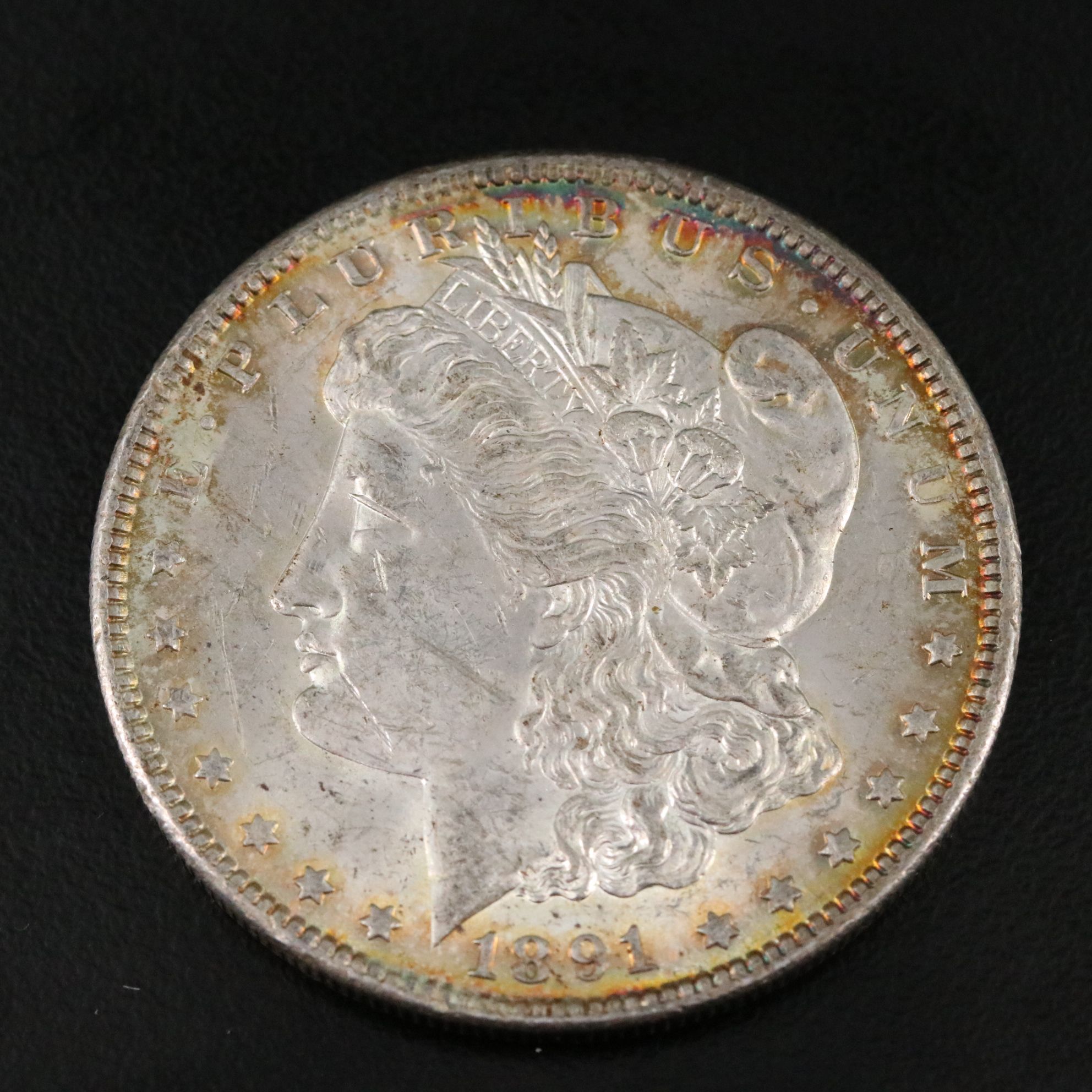 1891 Morgan Silver Dollar
