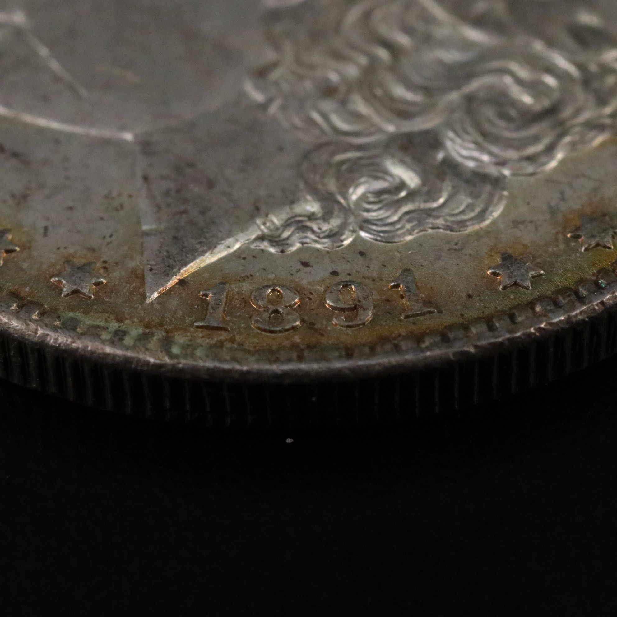 1891 Morgan Silver Dollar