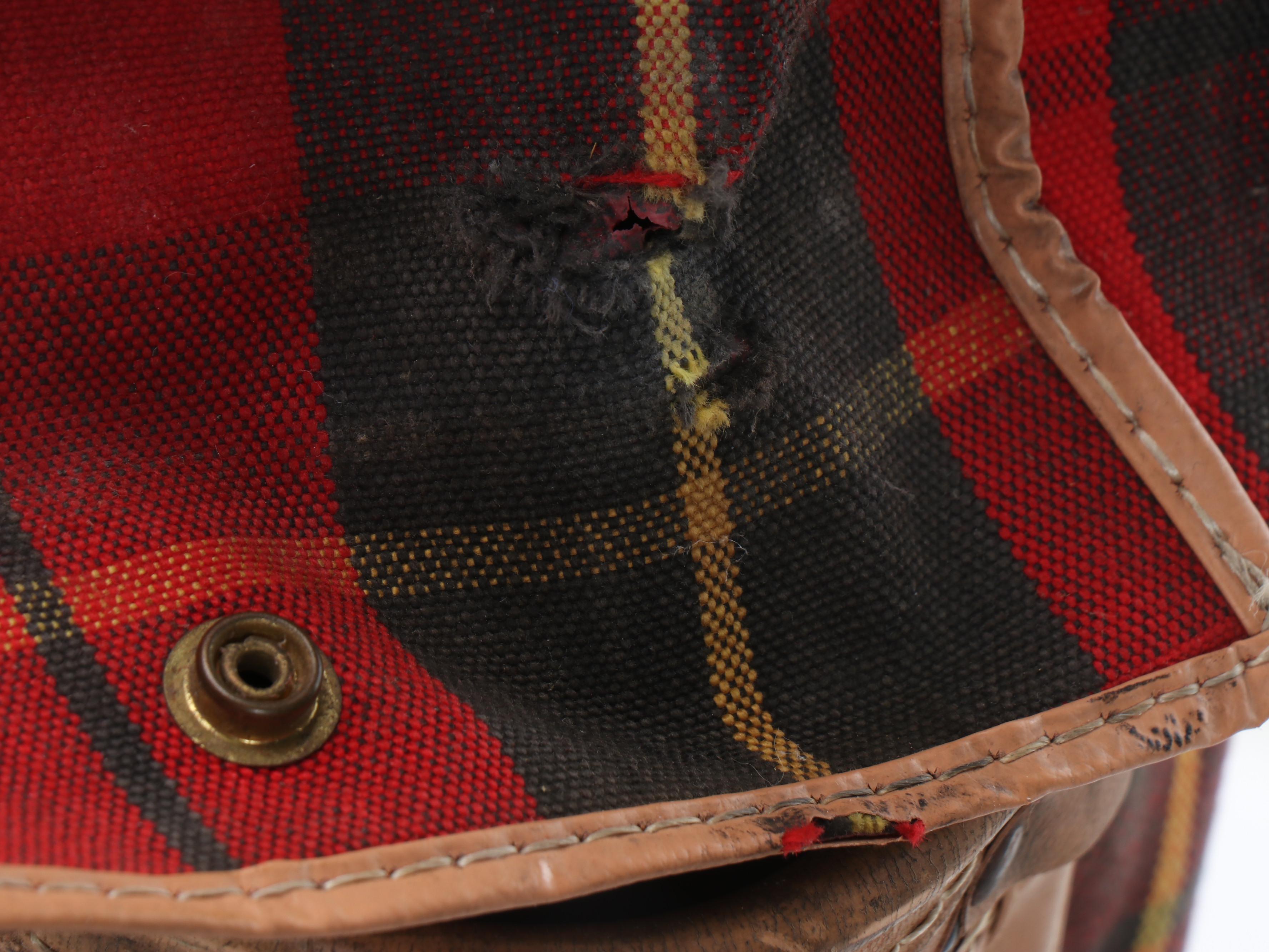 Pro Classic Vintage Push Cart with MacGregor Golf Clubs and Tartan Bag