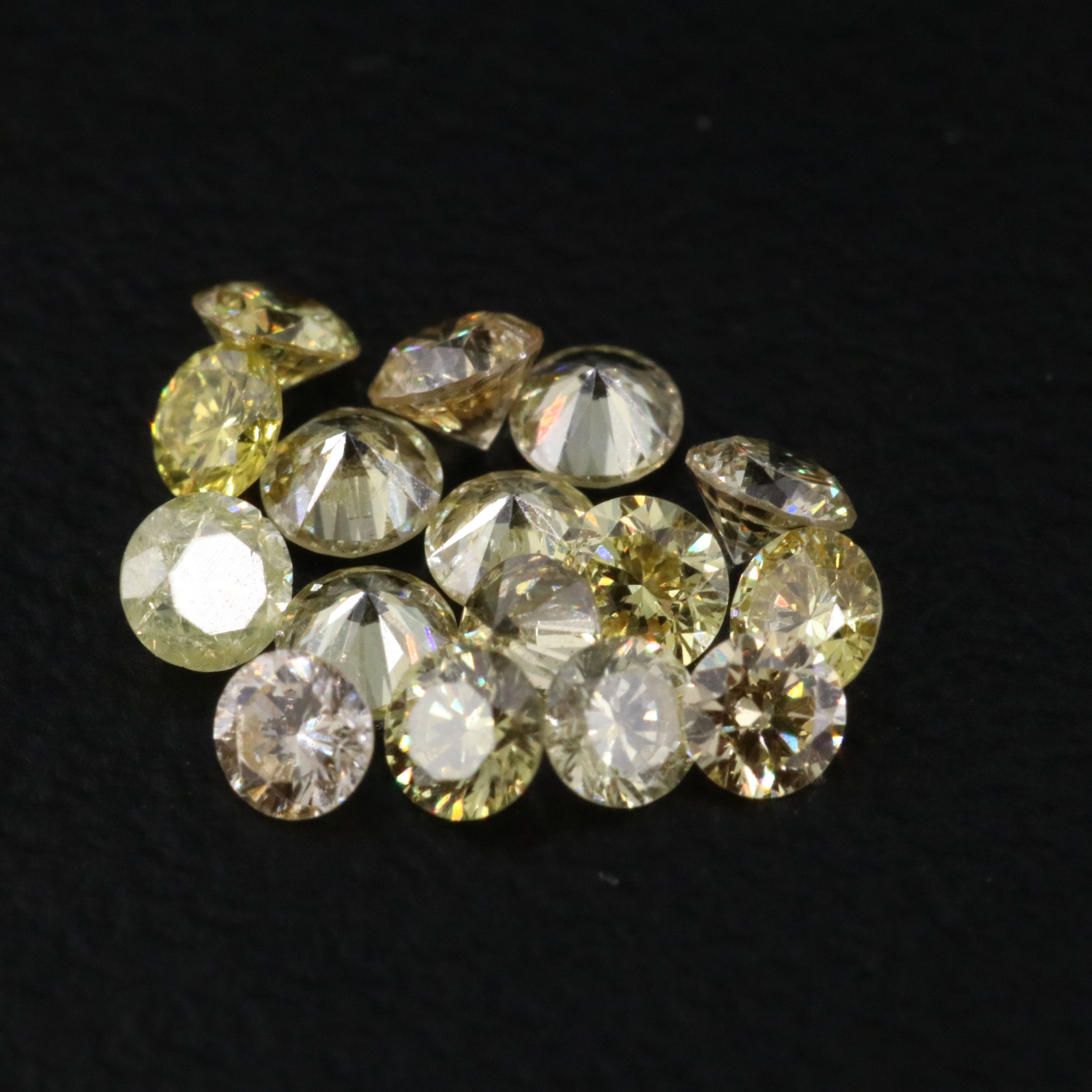 Loose 1.03 CTW Lab Grown Diamond Lot