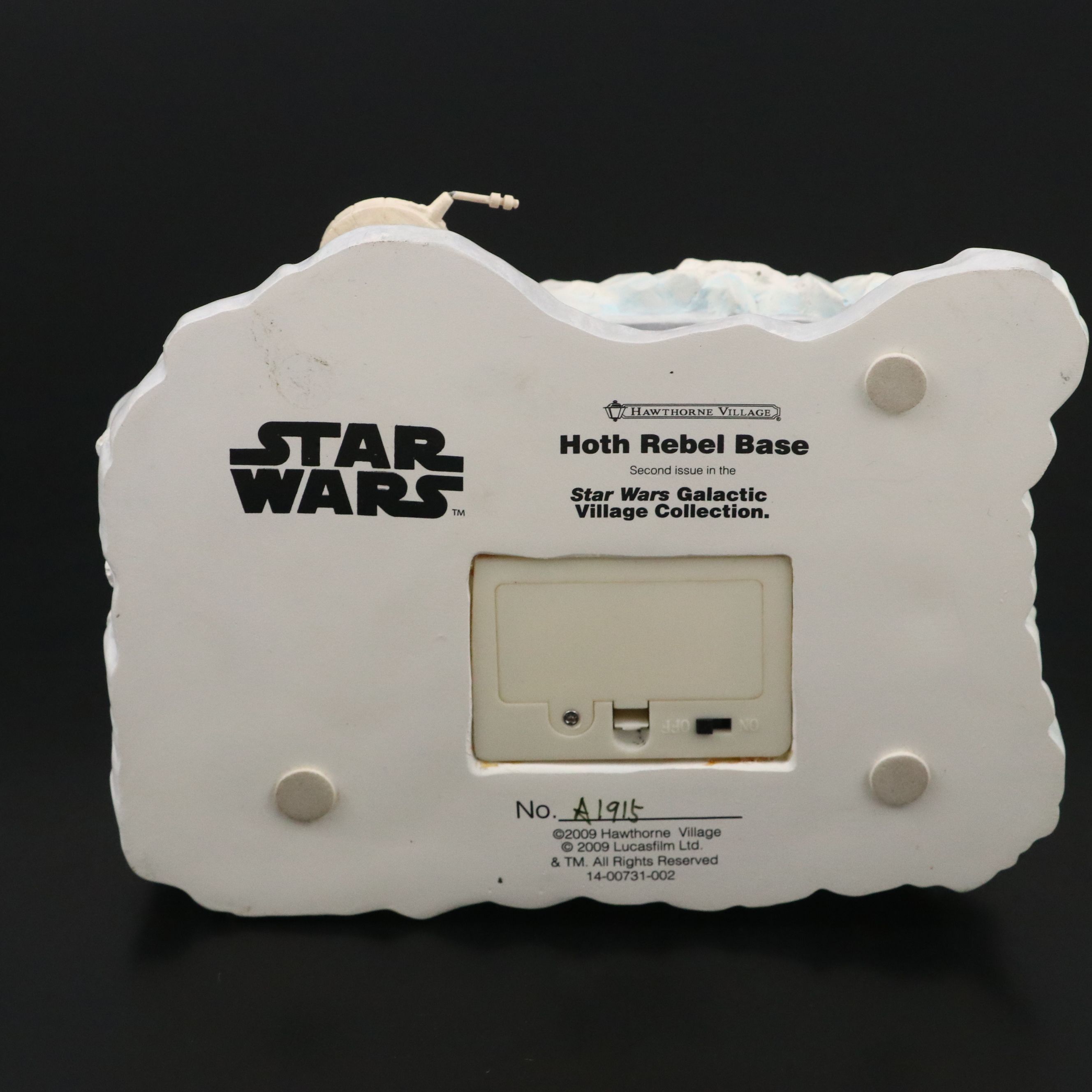 Hawthorne Village "Hoth Rebel Base" Star Wars Galactic Village Miniature