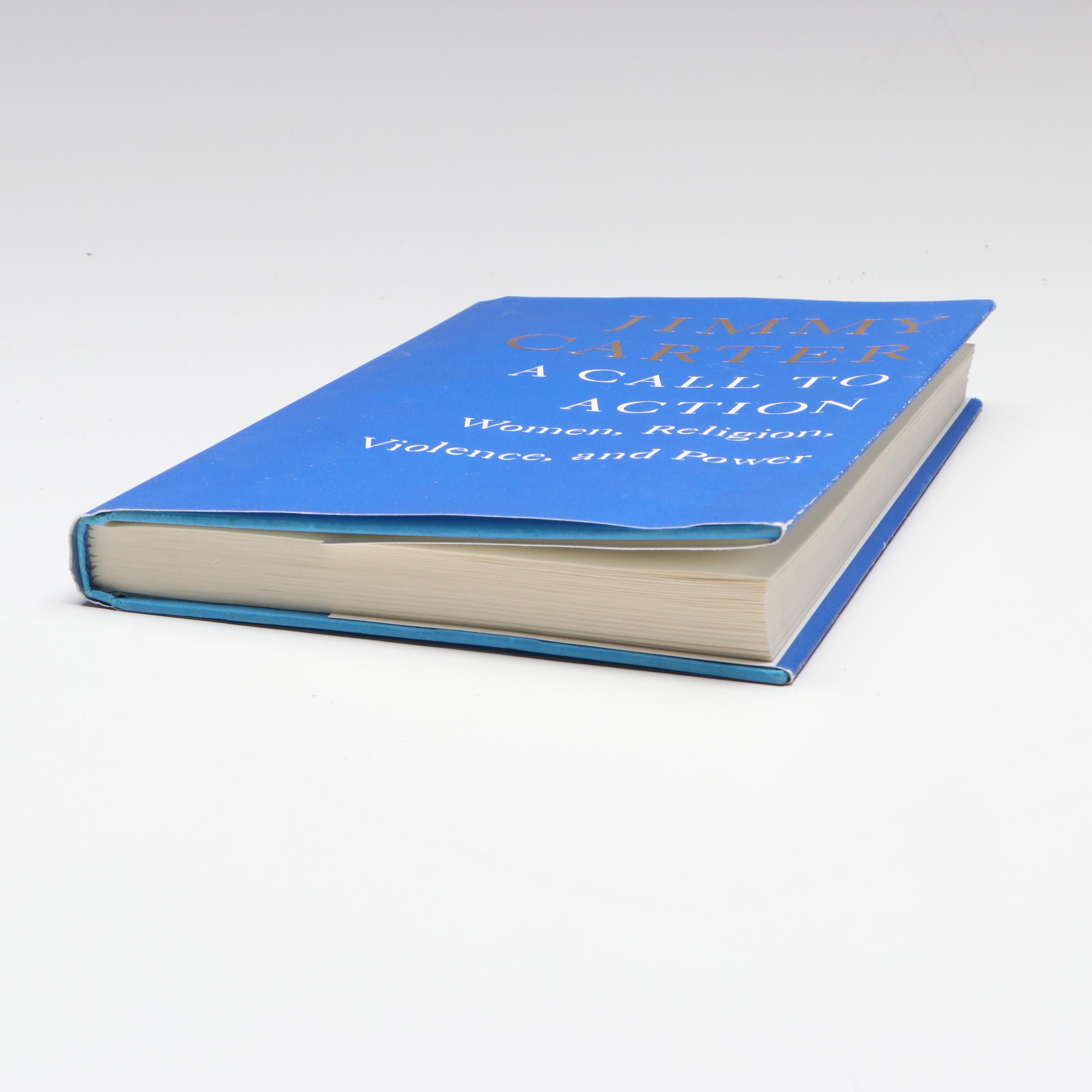 Signed First Printing "A Call to Action" by Jimmy Carter, 2014