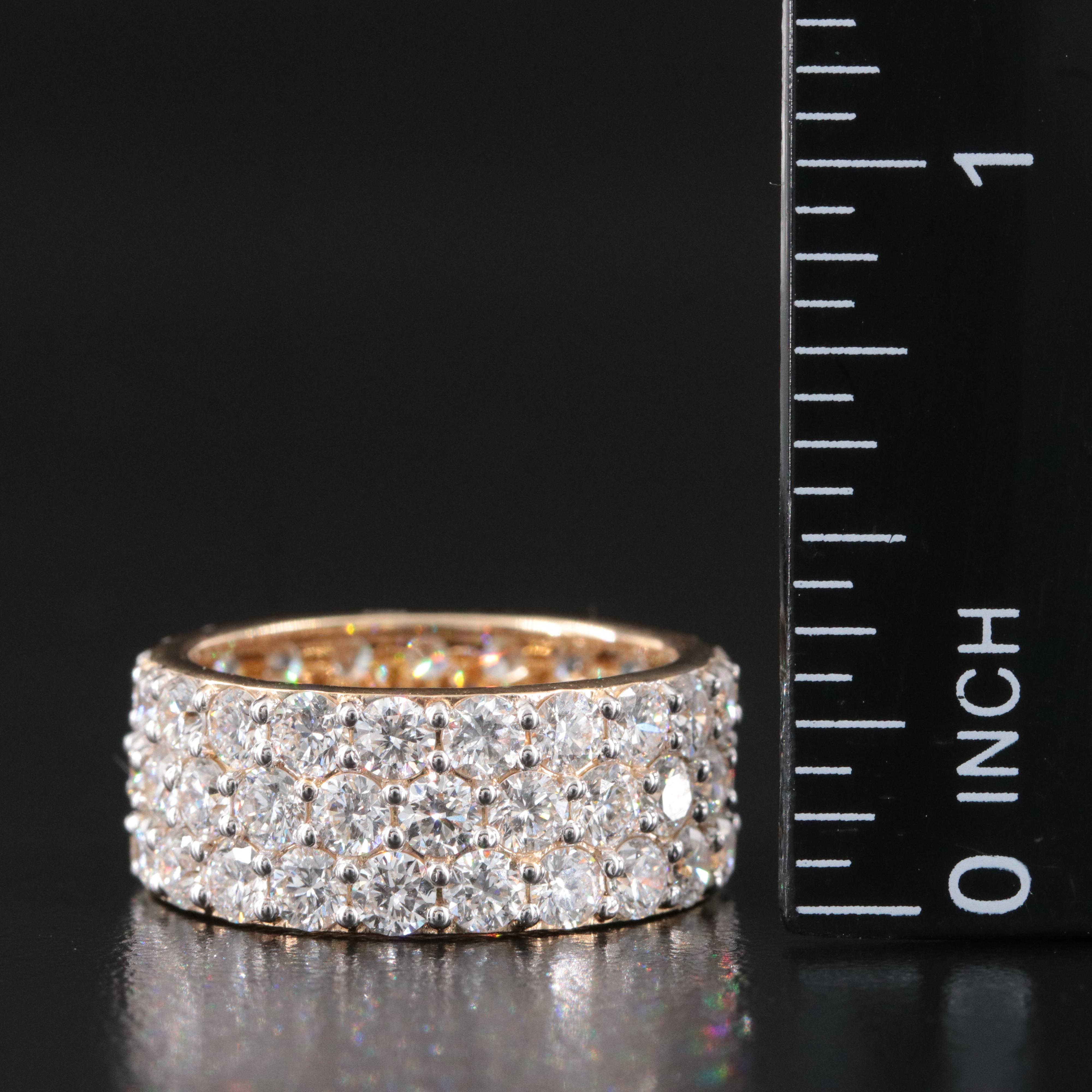 14K 6.00 CTW Lab Grown Diamond Eternity Band
