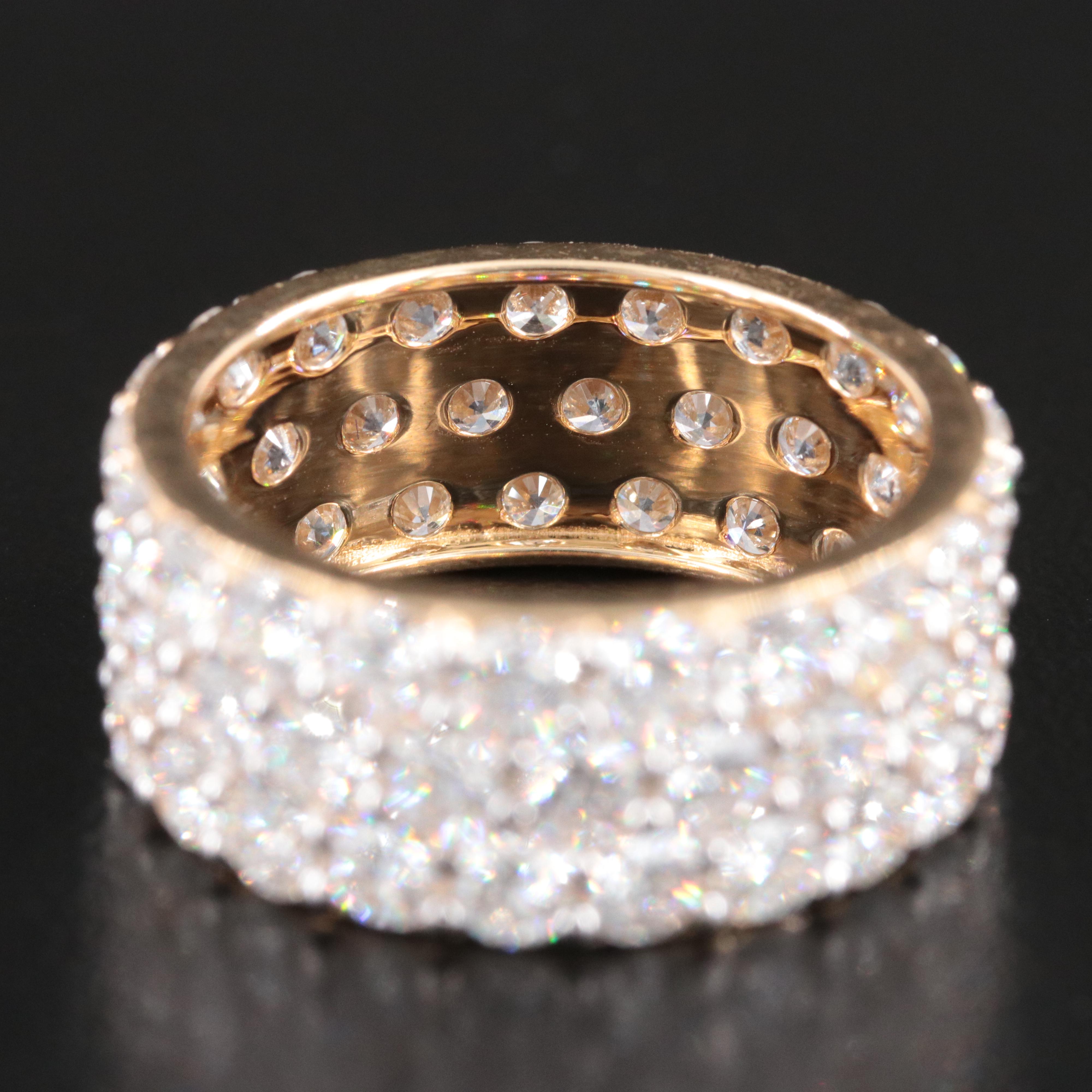 14K 6.00 CTW Lab Grown Diamond Eternity Band