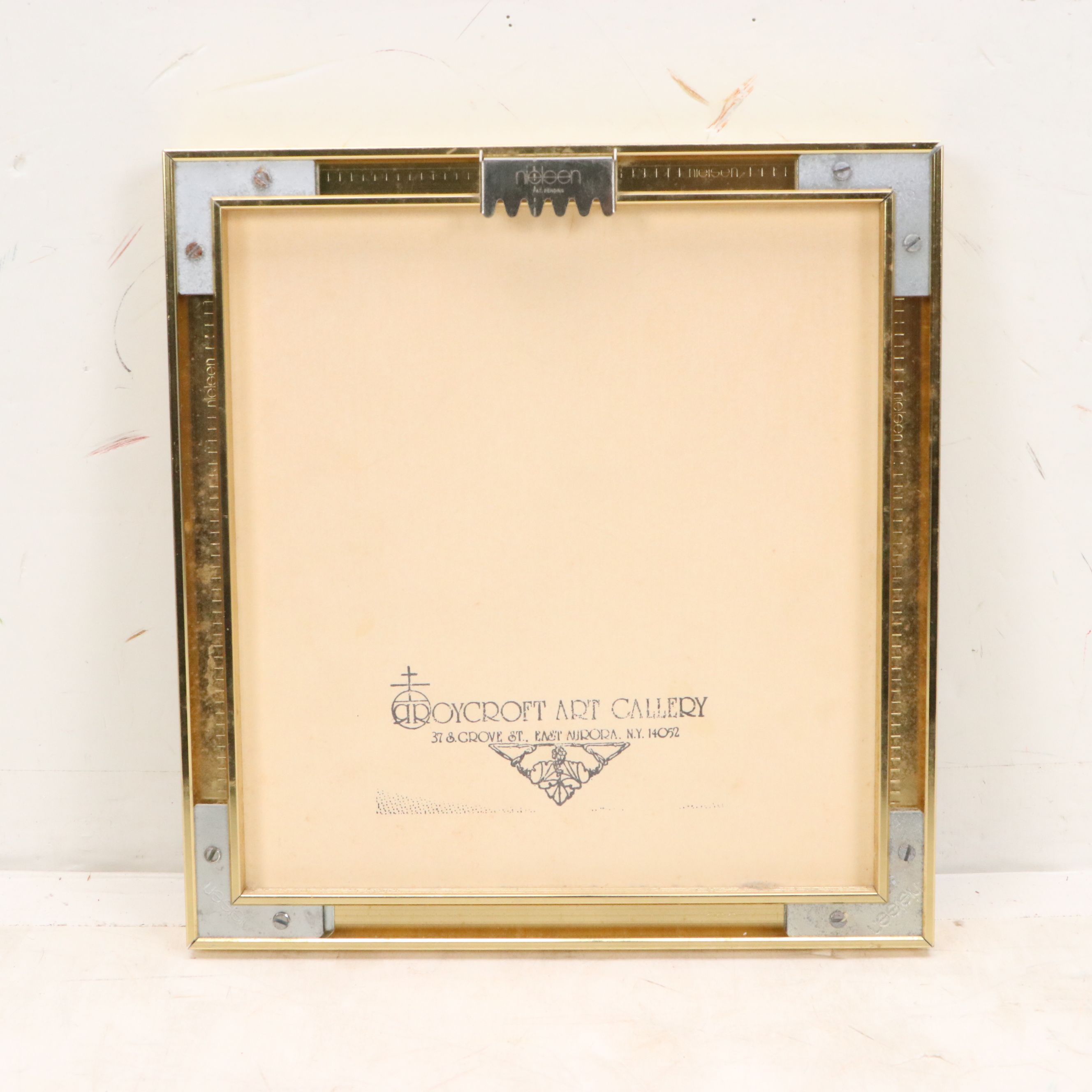 B. Veness Embossed Paper Assemblage "Renaissance"