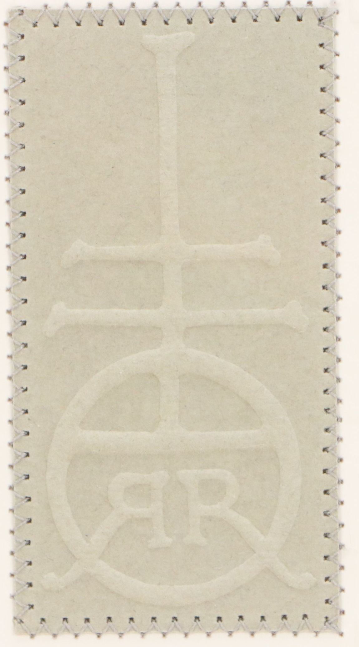 B. Veness Embossed Paper Assemblage "Renaissance"