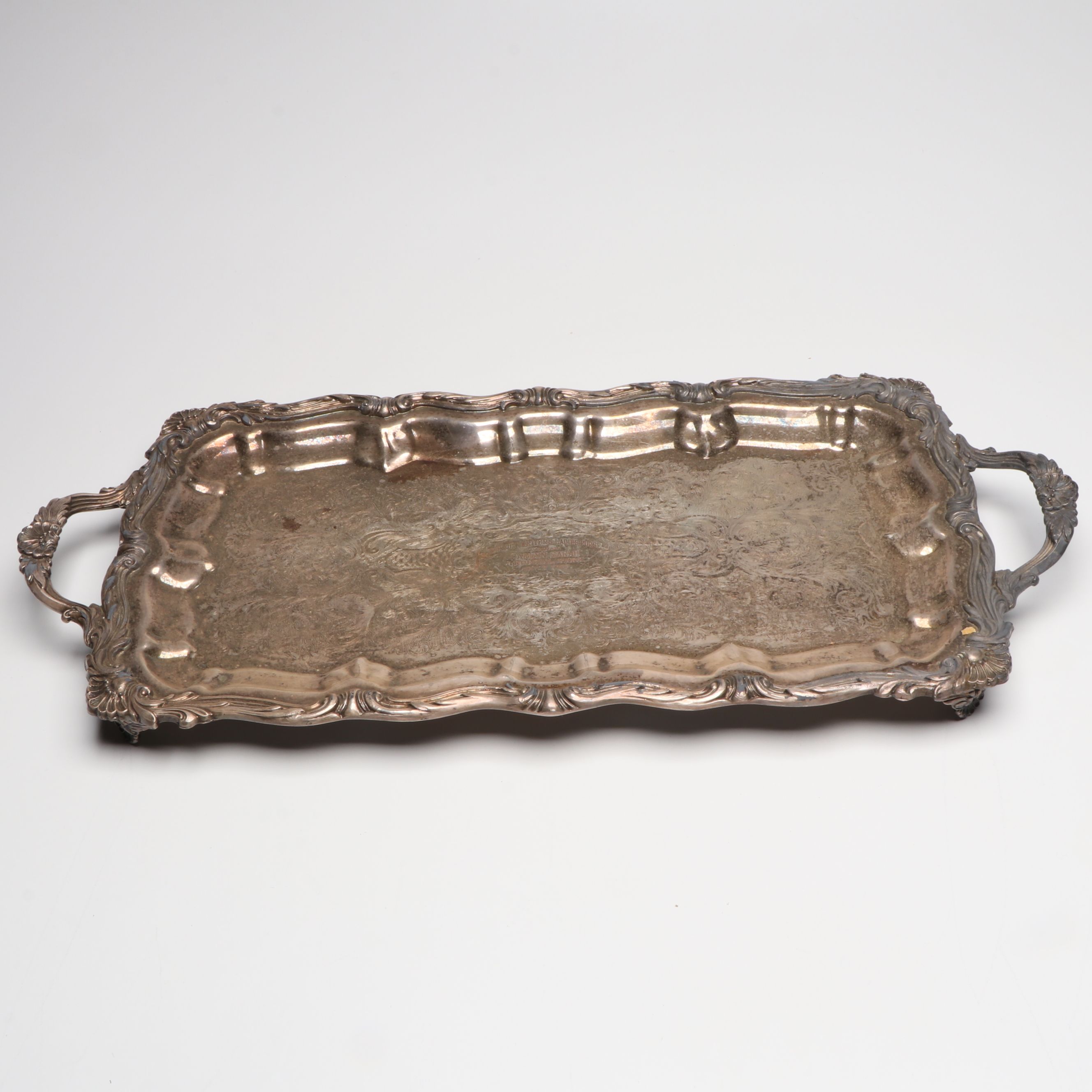 Horse Racing Trophy Platters with Race Horse Photos and More Vintage Ephemera