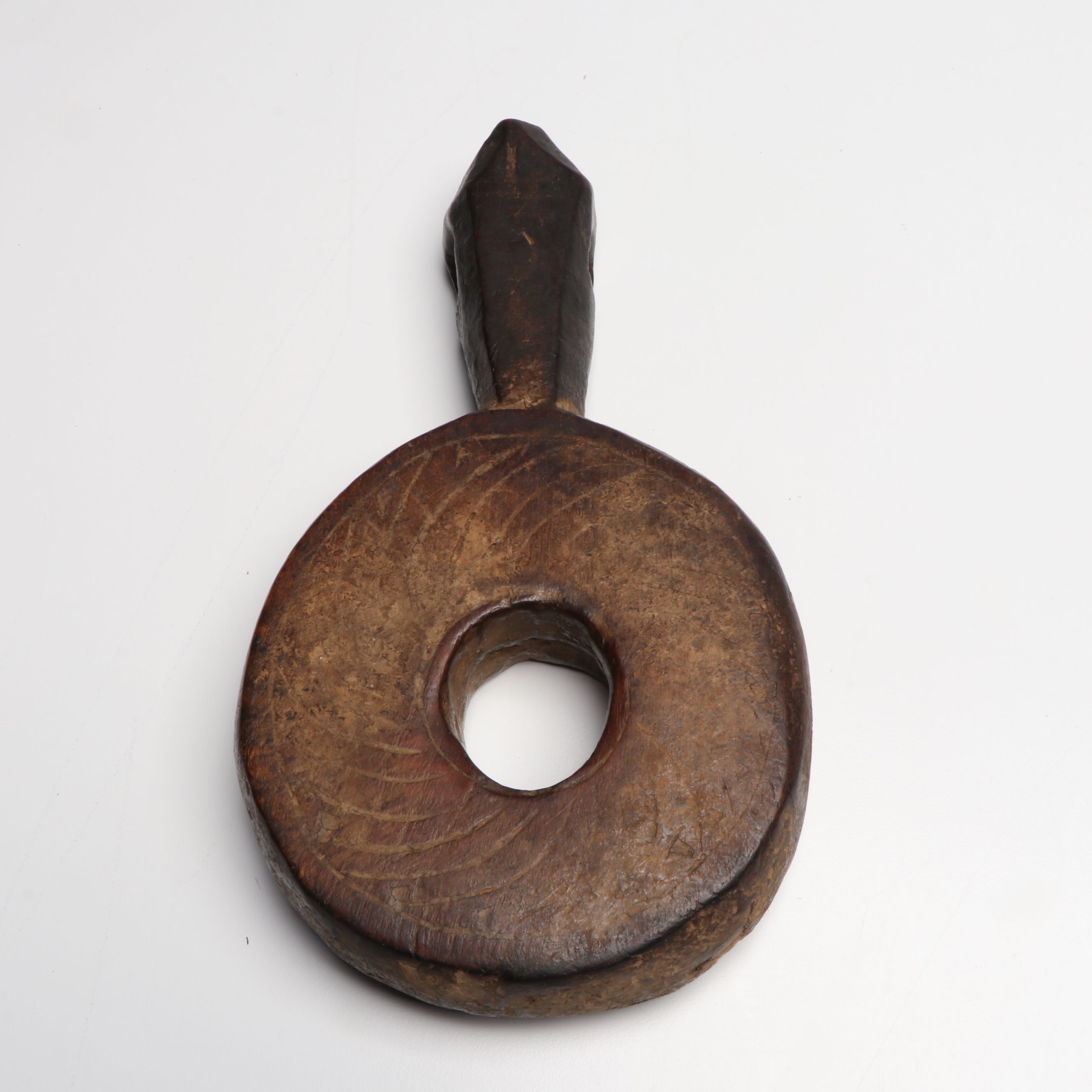 Nepali Hand-Carved Wood Butter Churn Parts