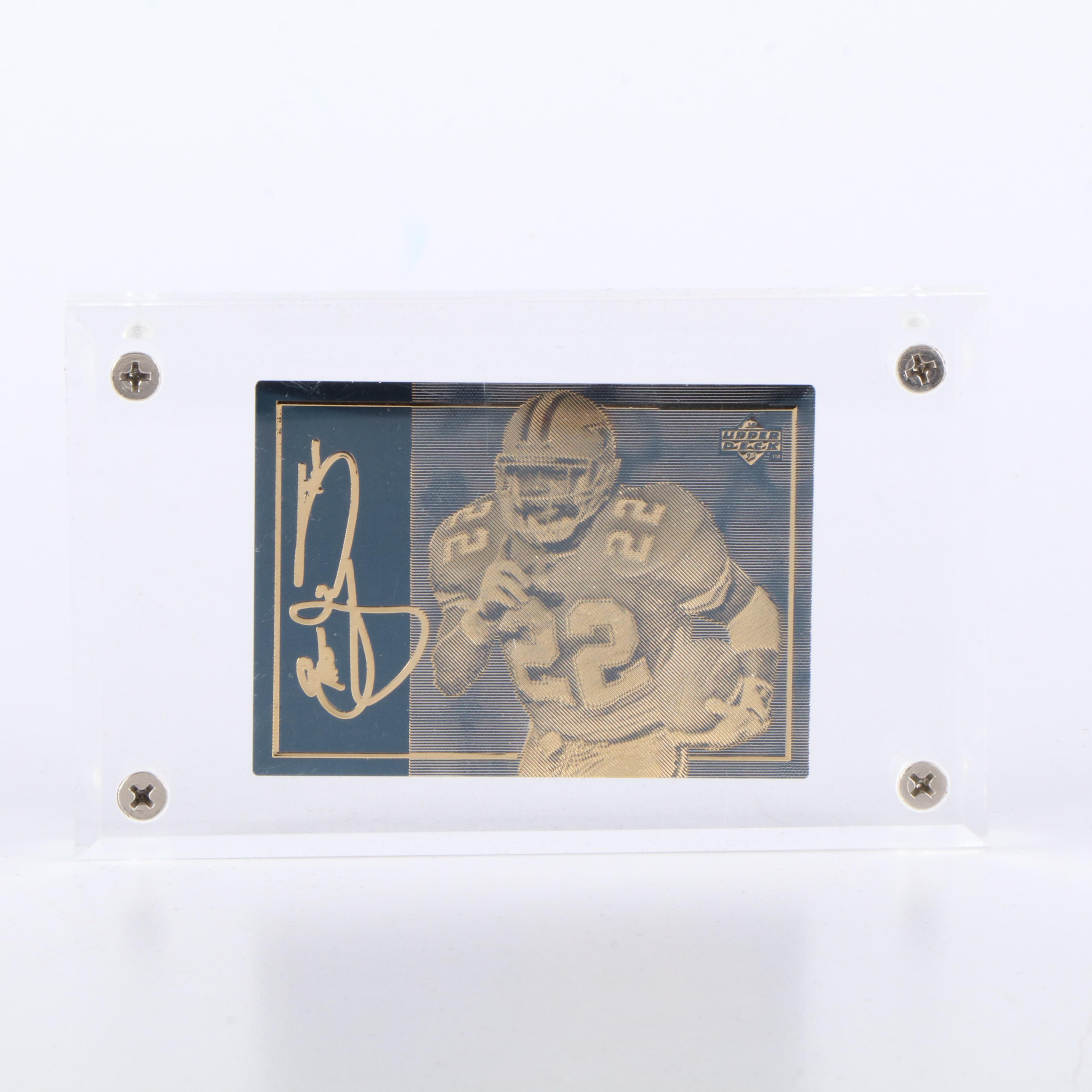 1993 Upper Deck Emmitt Smith, Dan Marino, and Troy Aikman Limited Cards