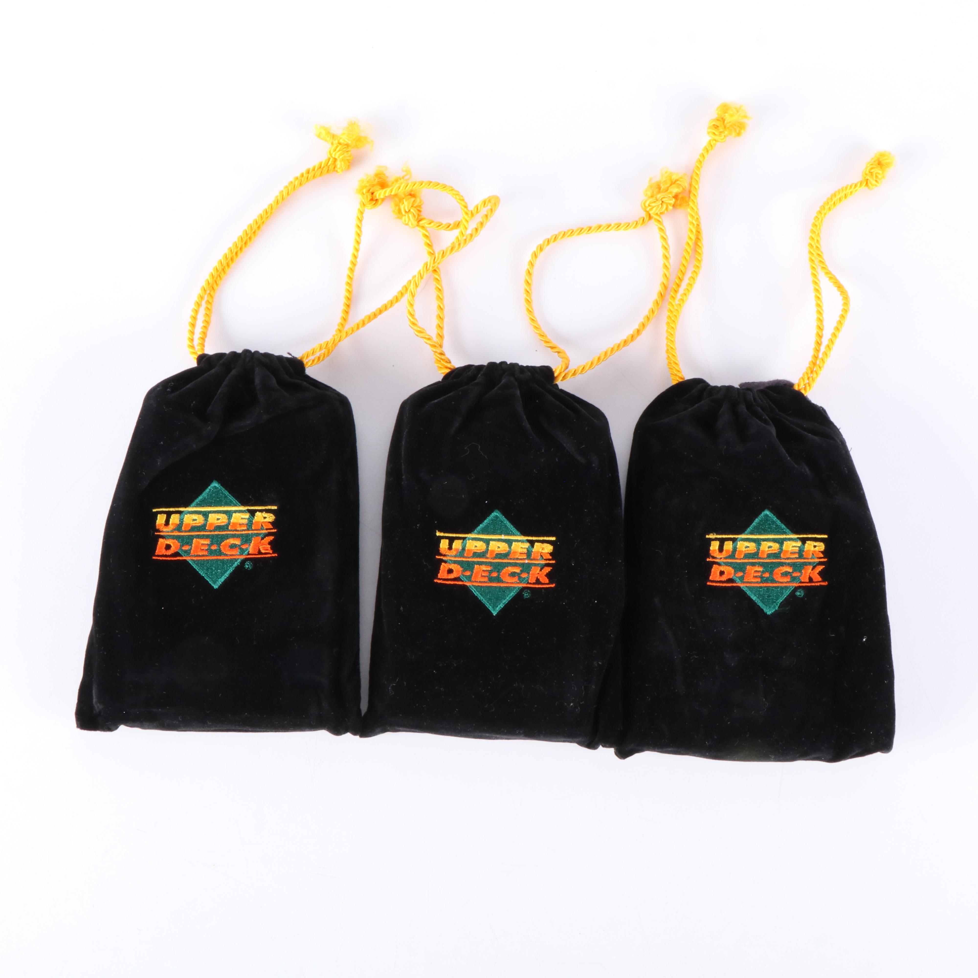 1993 Upper Deck Emmitt Smith, Dan Marino, and Troy Aikman Limited Cards