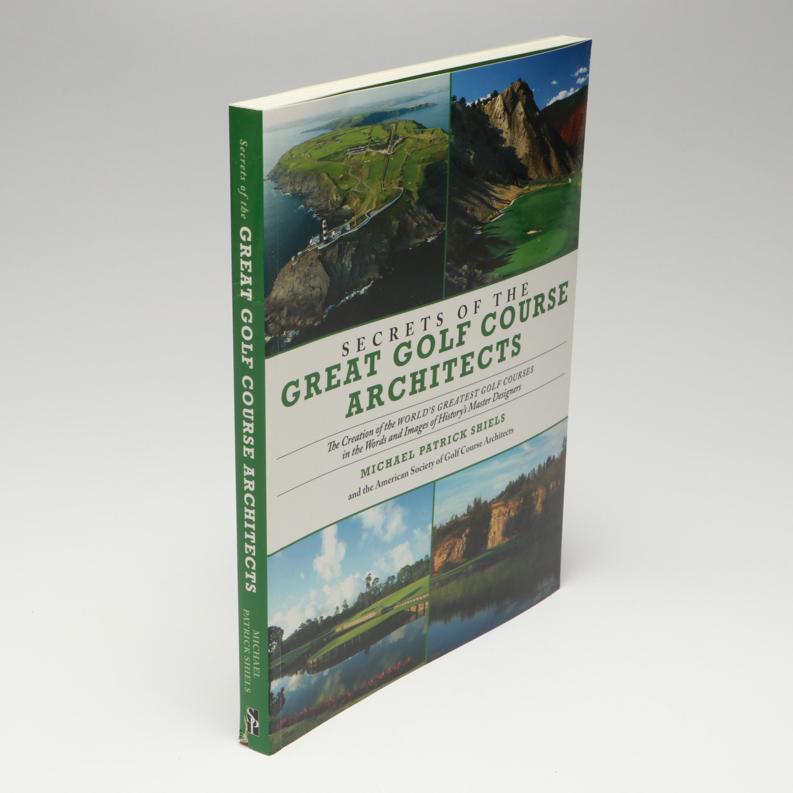 Golf Themed Home Décor" with "Great Golf Course Architects" by Michael Shiels