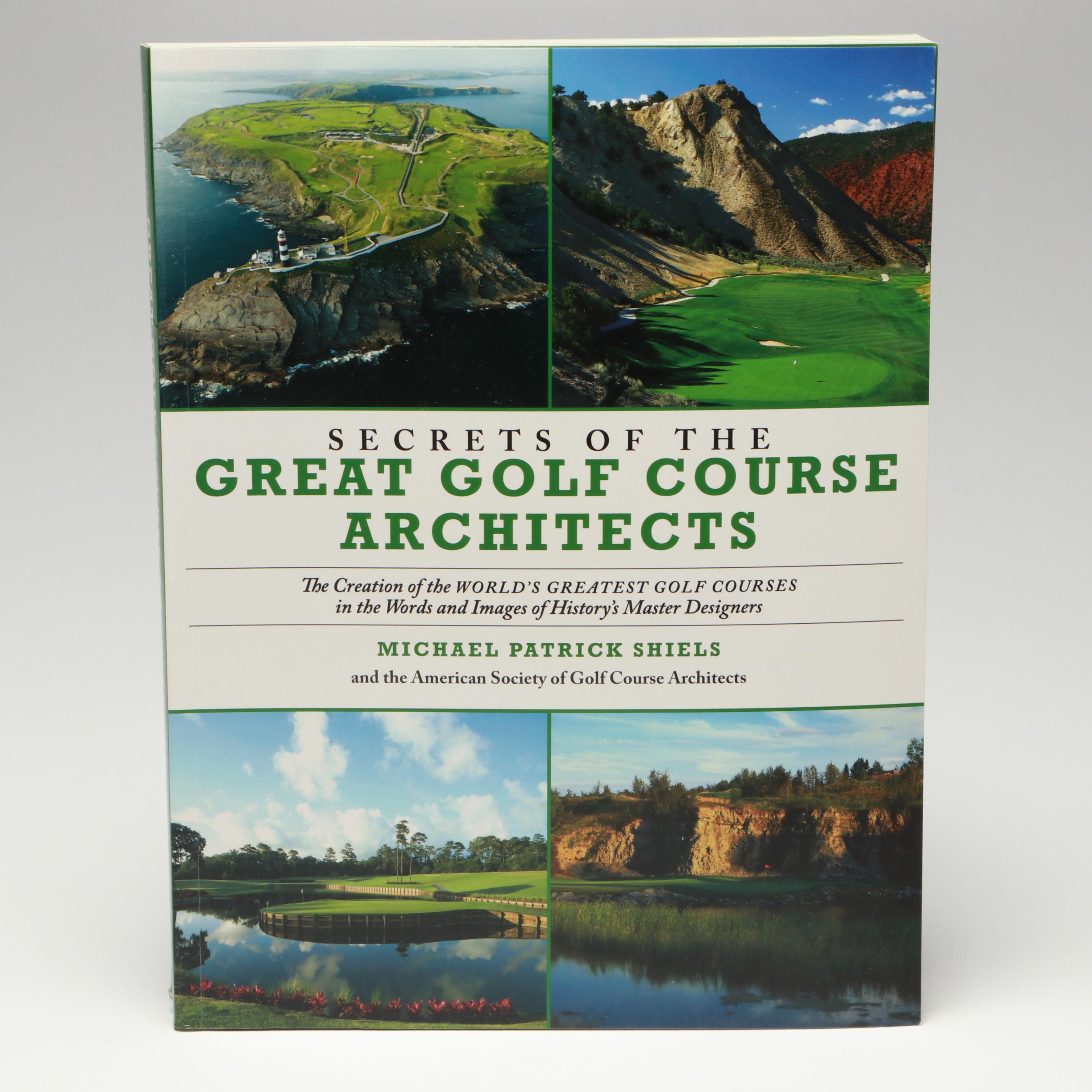 Golf Themed Home Décor" with "Great Golf Course Architects" by Michael Shiels