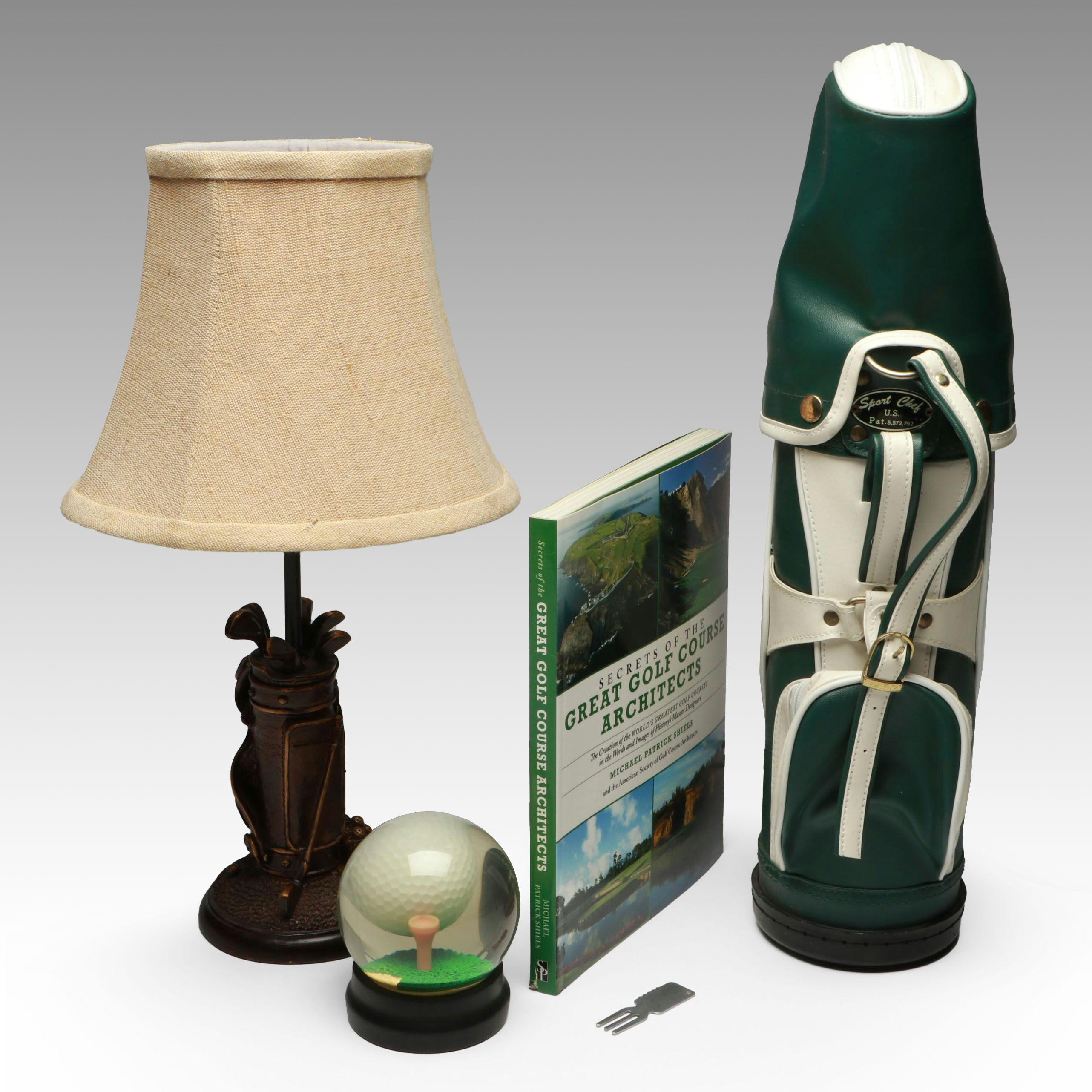 Golf Themed Home Décor" with "Great Golf Course Architects" by Michael Shiels