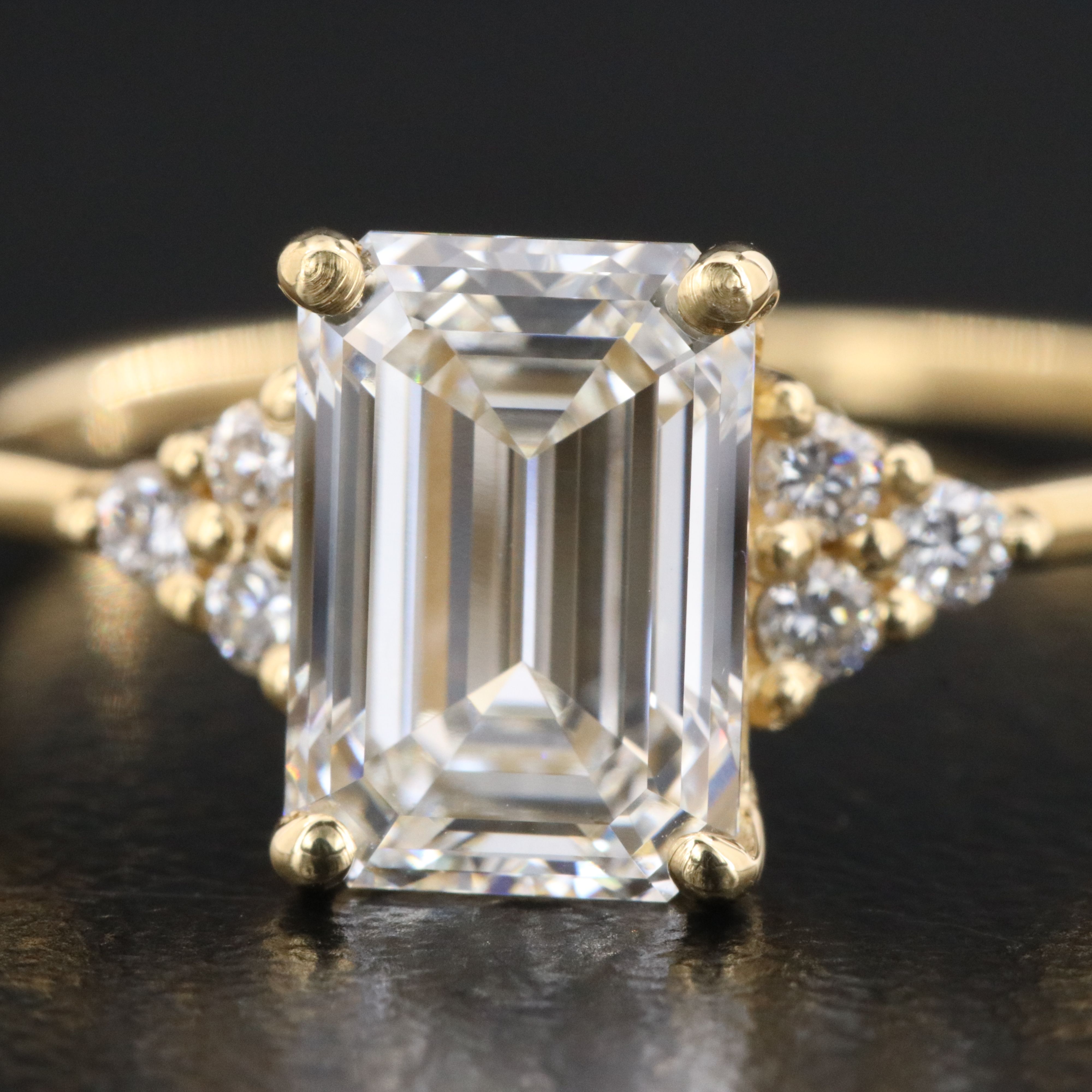 18K 2.21 CTW Lab Grown Diamond Ring with IGI Report