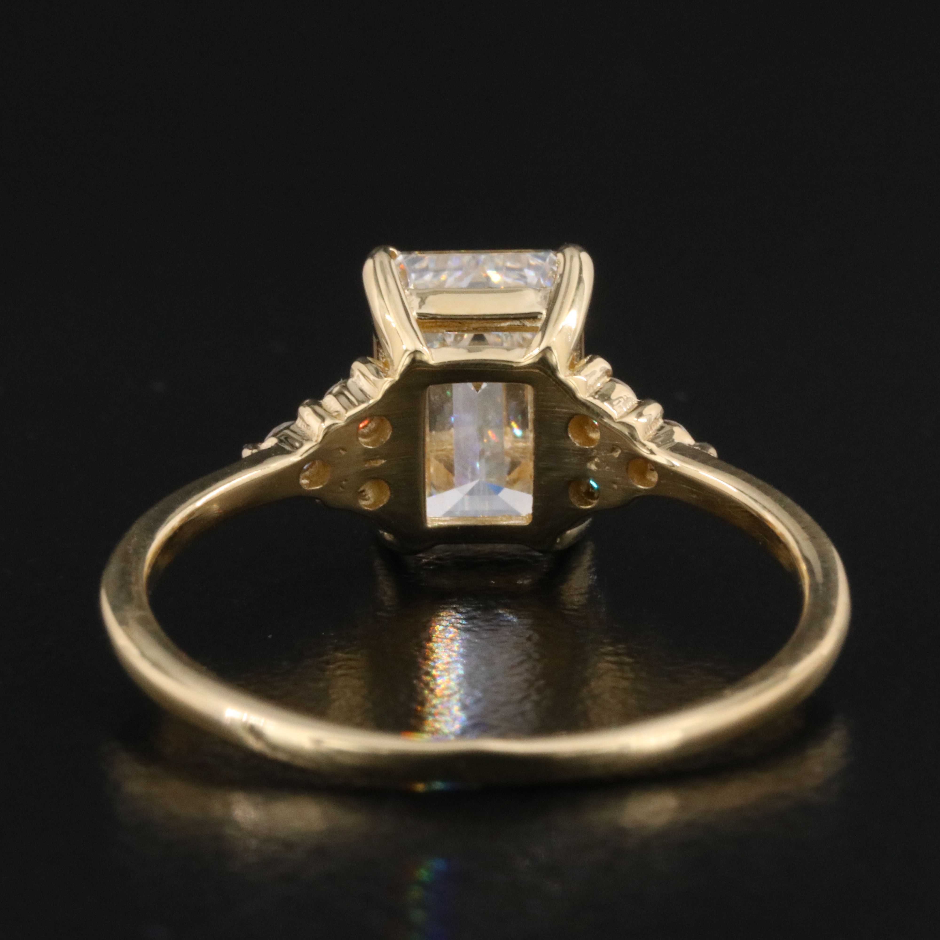 18K 2.21 CTW Lab Grown Diamond Ring with IGI Report