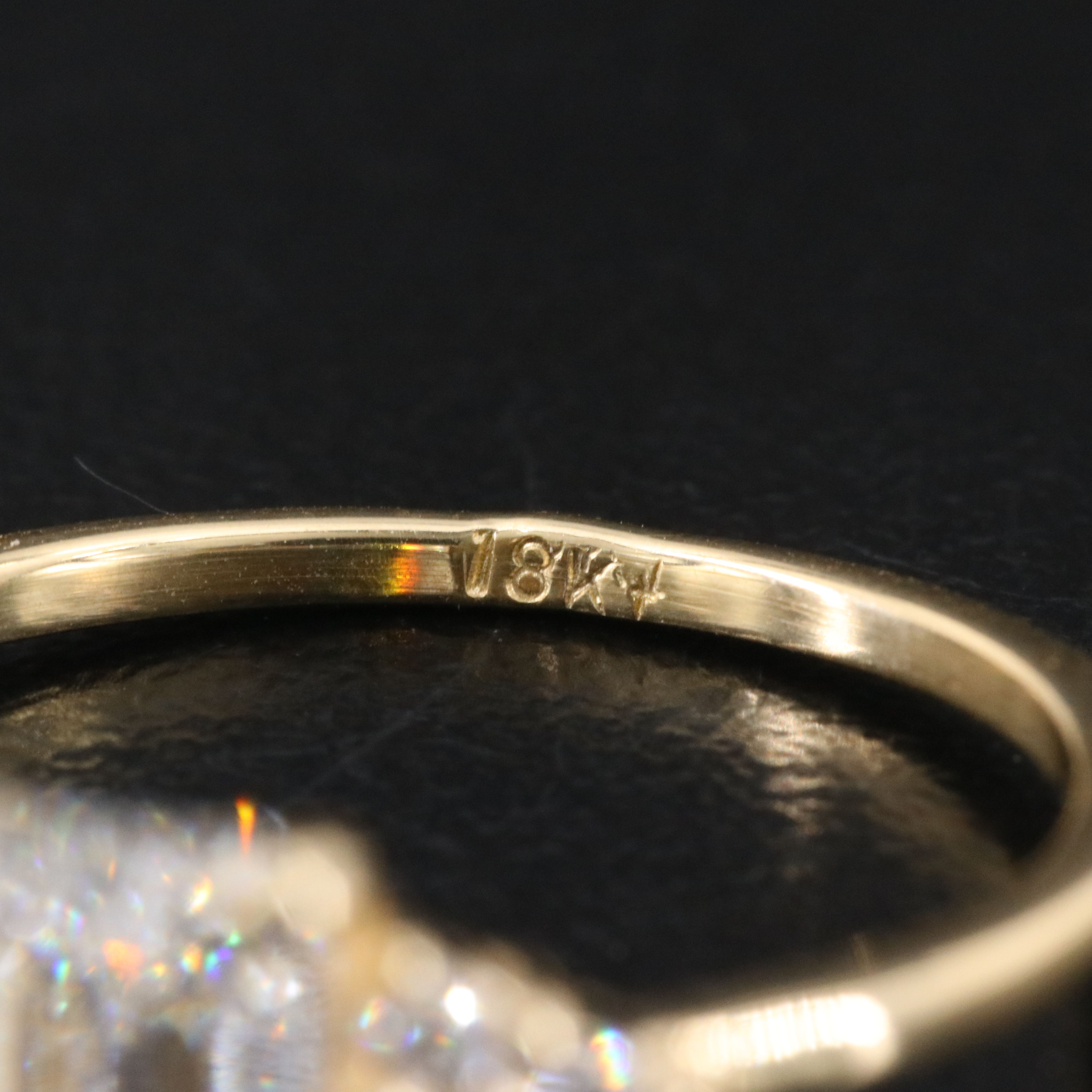 18K 2.21 CTW Lab Grown Diamond Ring with IGI Report