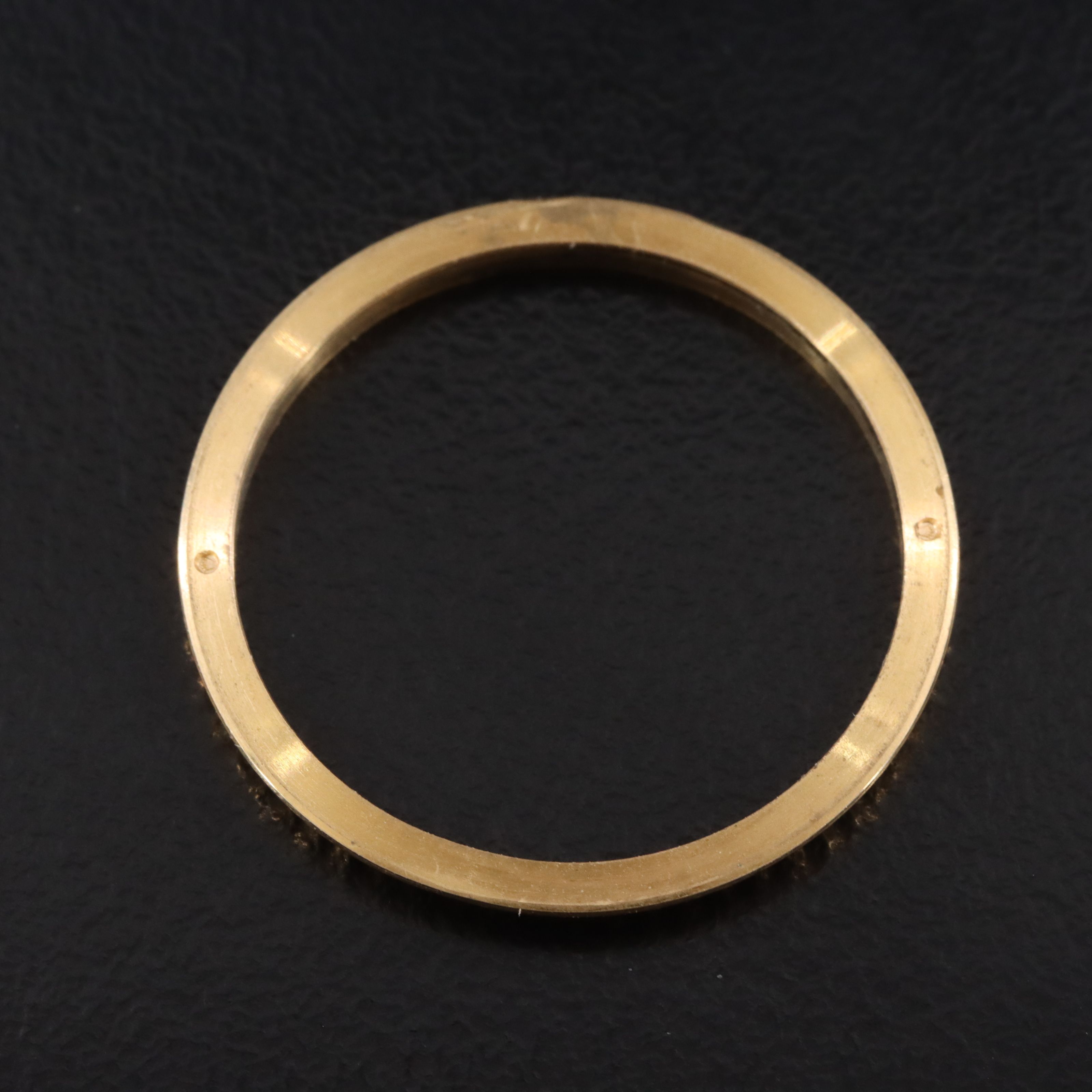 18K Rolex 25 mm Fluted Bezel