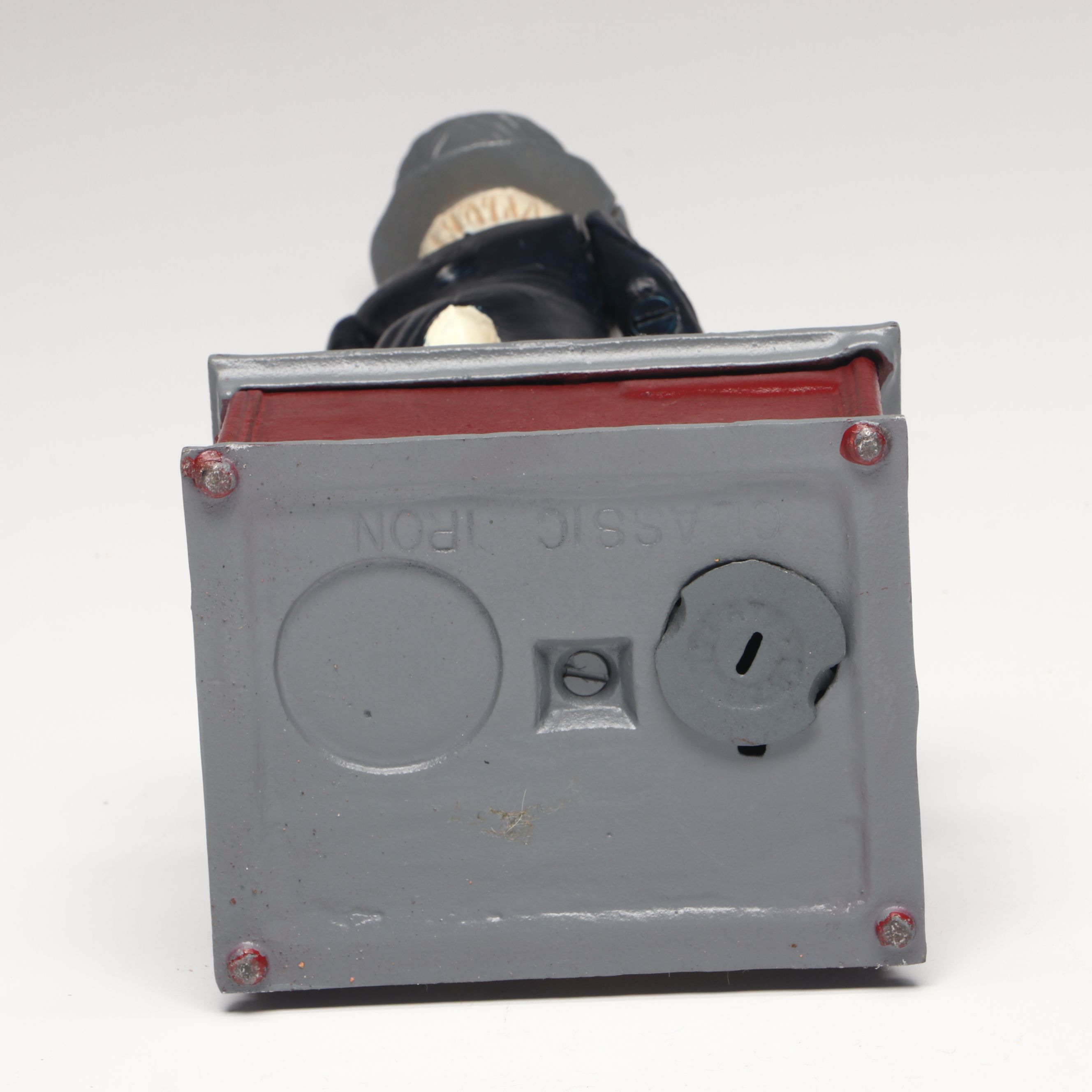 Cast Iron Uncle Sam Reproduction Mechanical Coin Bank