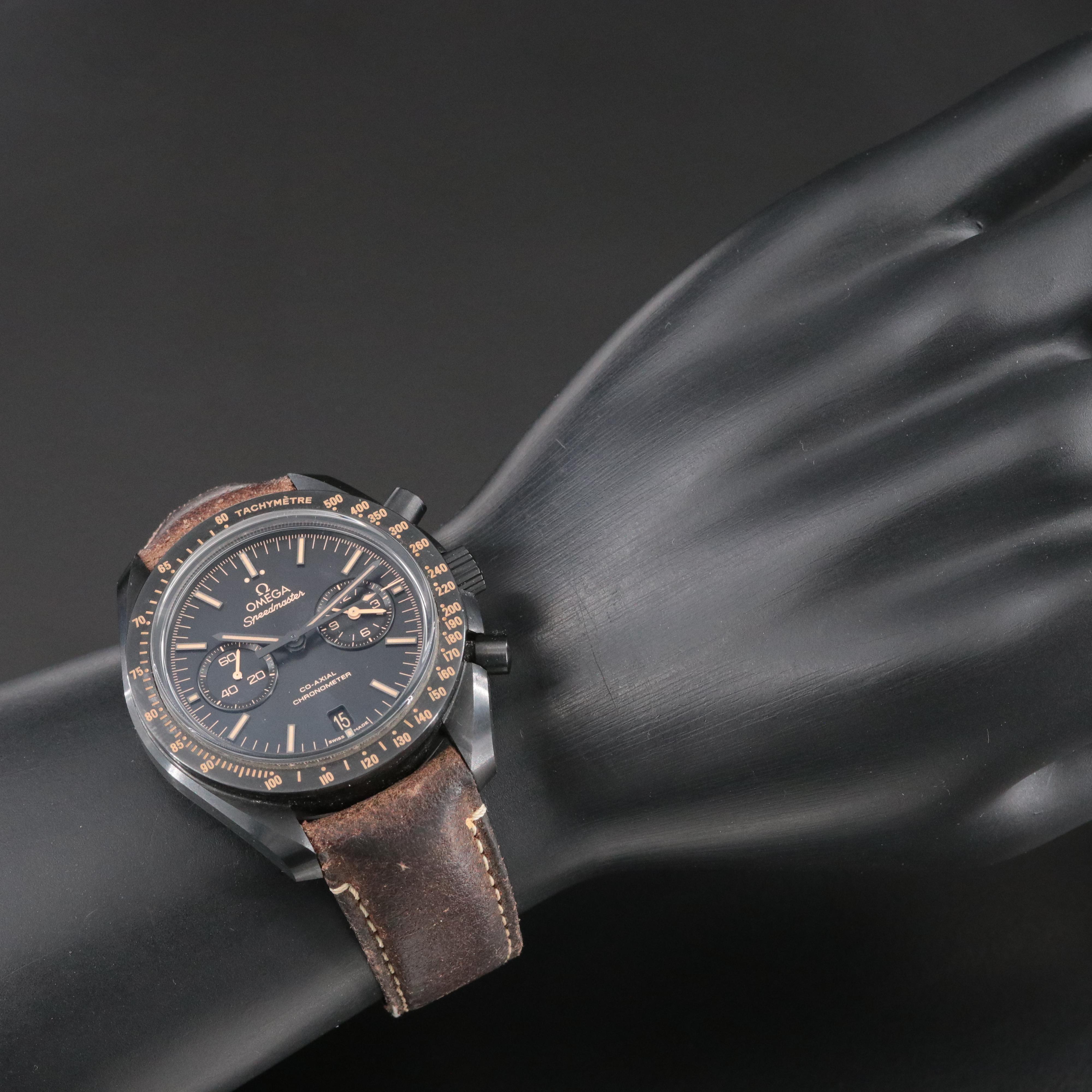 Omega Speedmaster "Dark Side of the Moon" Vintage Black Watch c.2016