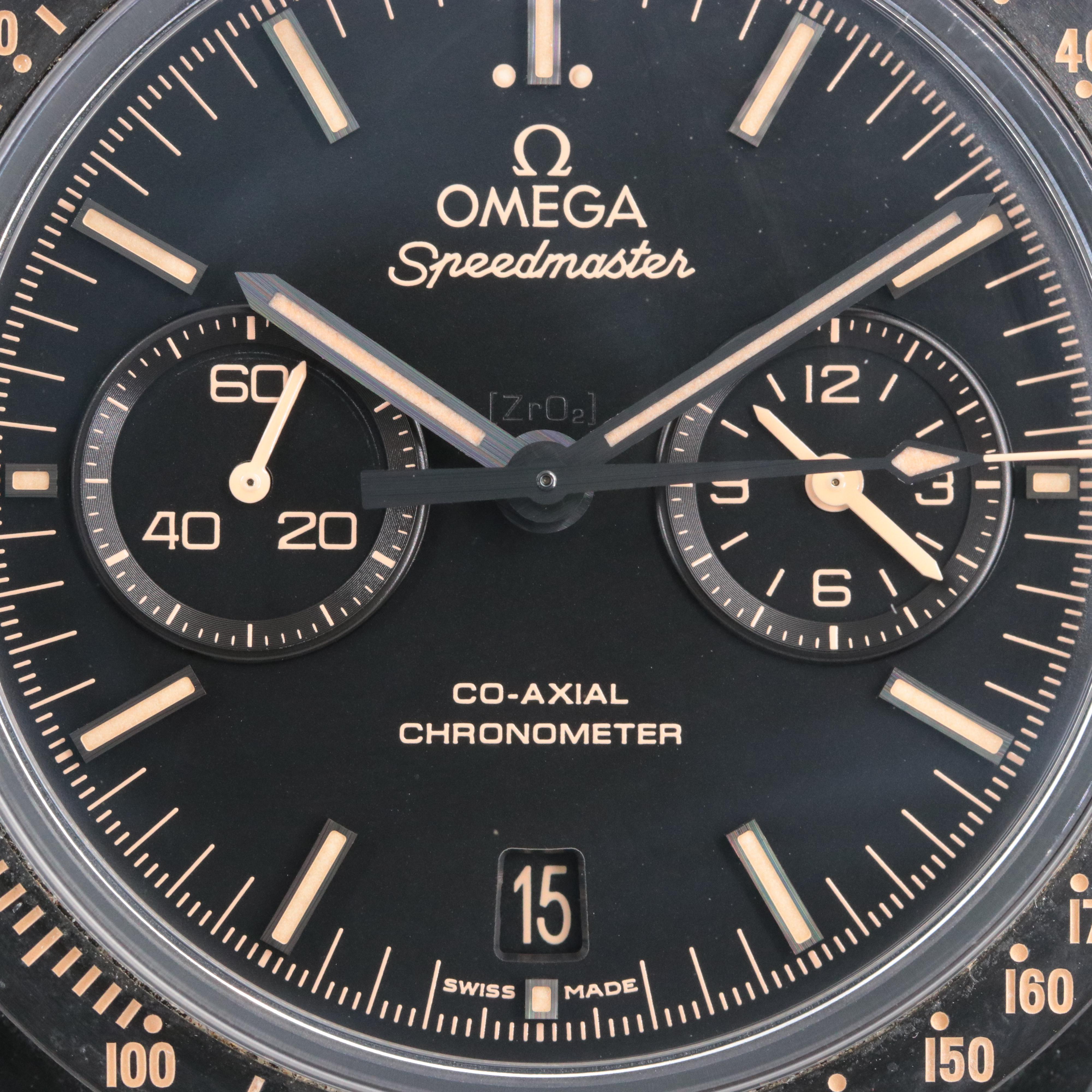 Omega Speedmaster "Dark Side of the Moon" Vintage Black Watch c.2016