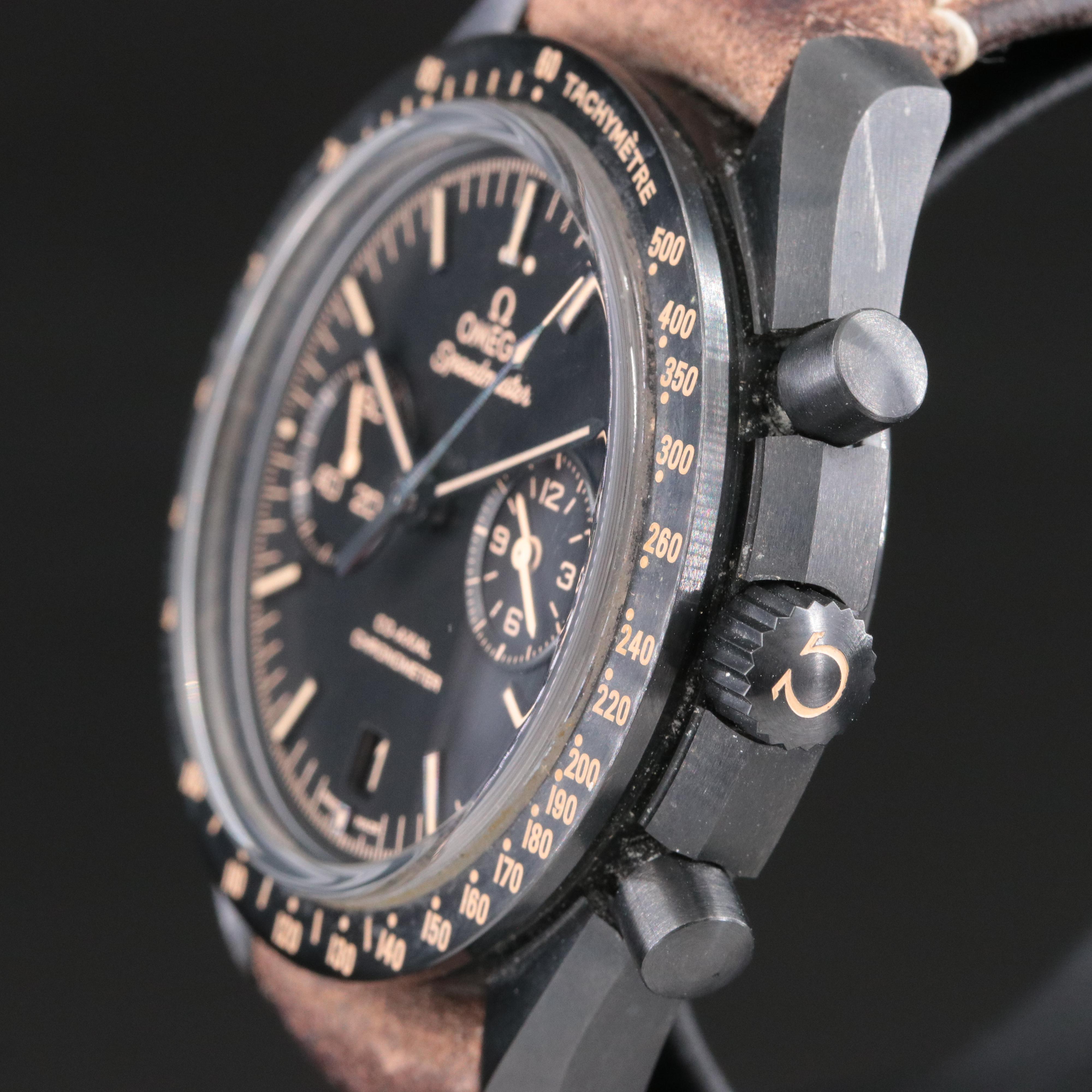 Omega Speedmaster "Dark Side of the Moon" Vintage Black Watch c.2016