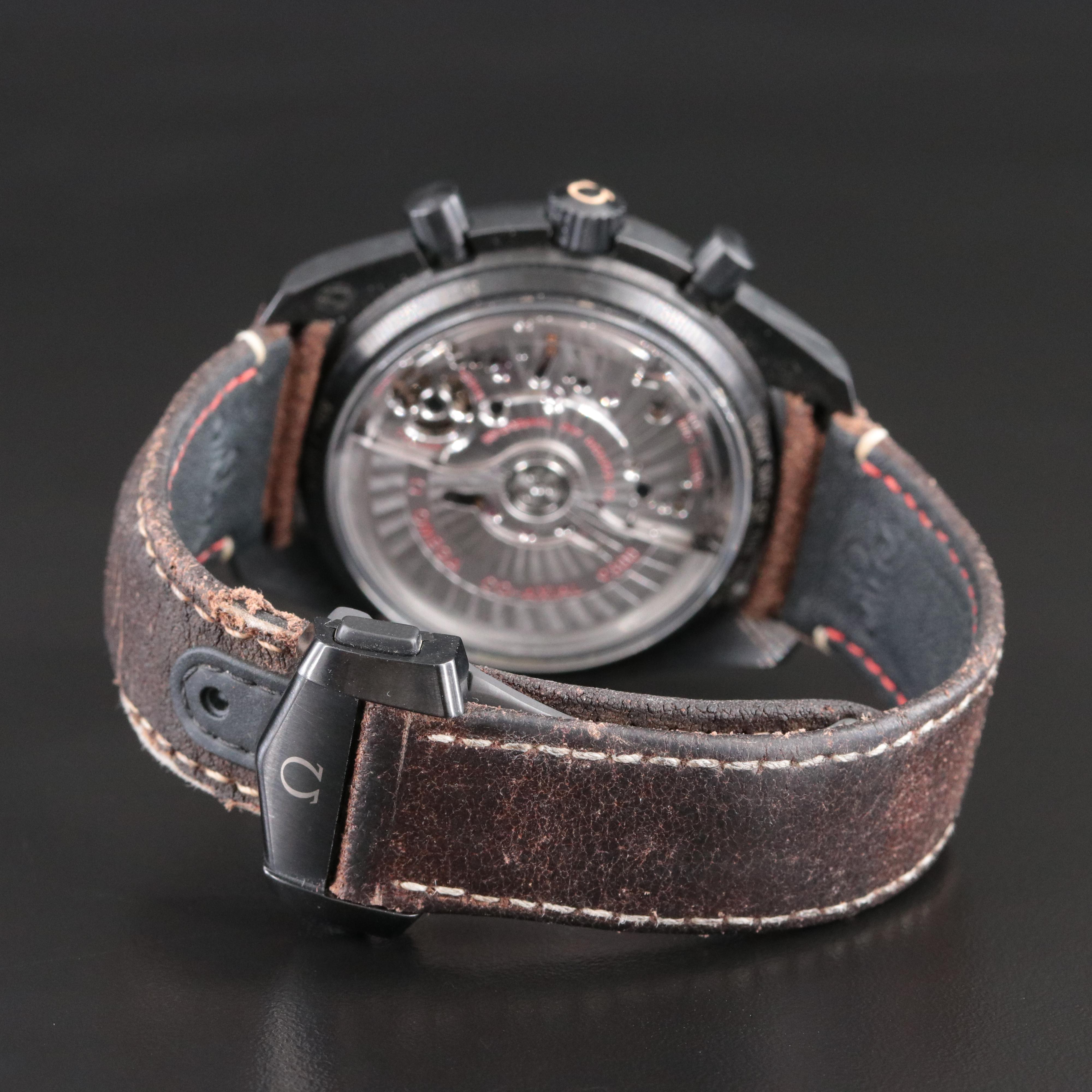 Omega Speedmaster "Dark Side of the Moon" Vintage Black Watch c.2016