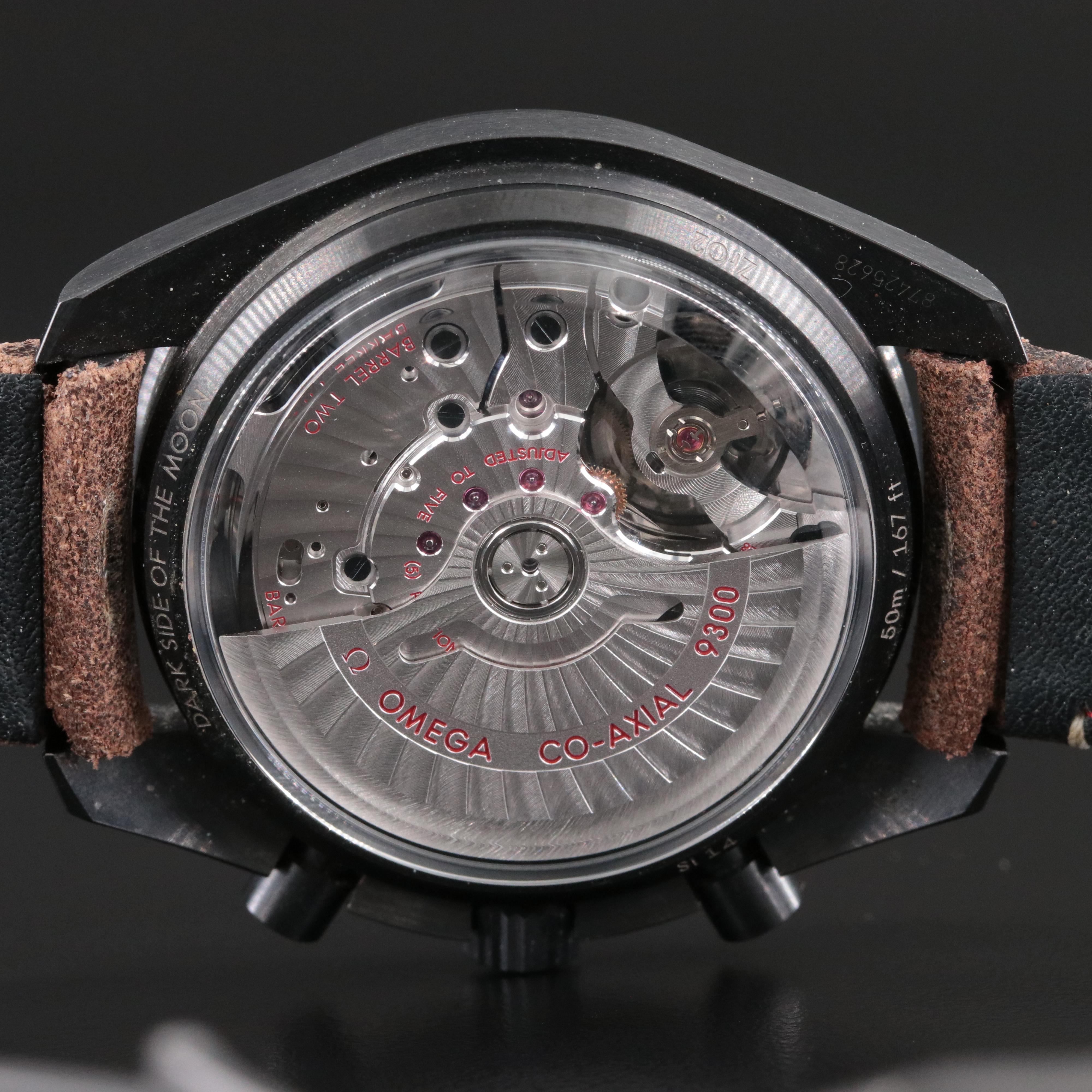 Omega Speedmaster "Dark Side of the Moon" Vintage Black Watch c.2016