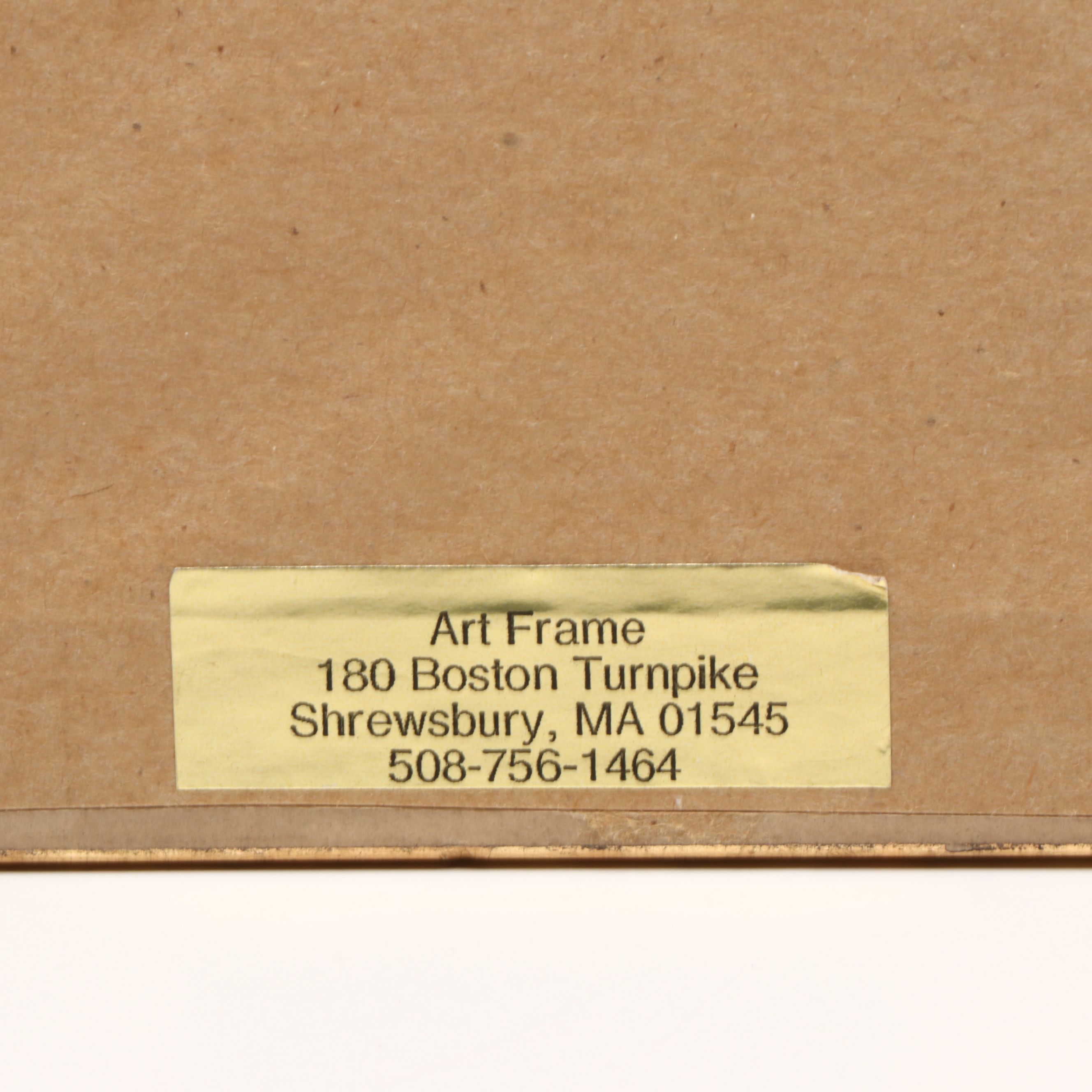 Daniel Webster Signed Cut Card with Engraving, Early 19th Century