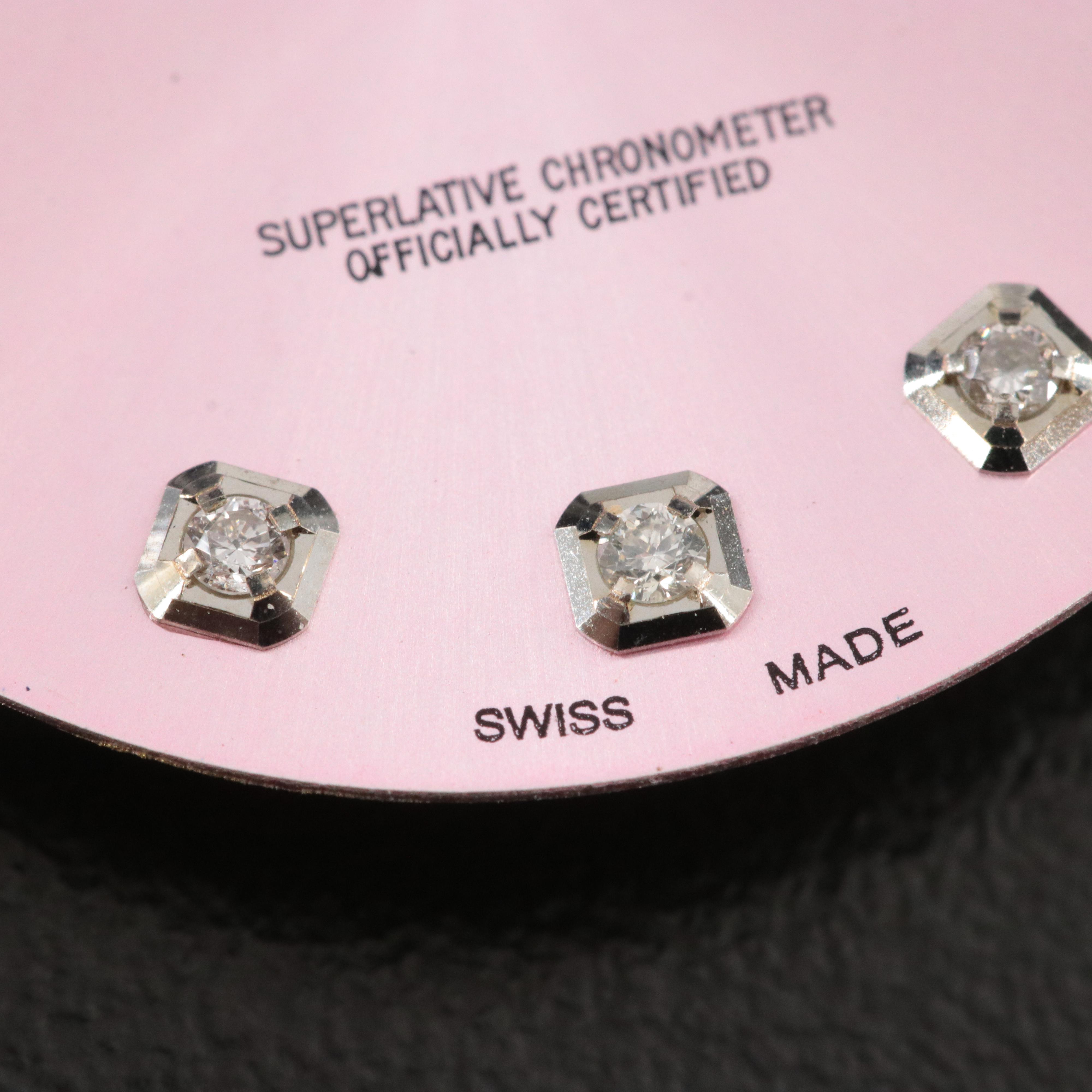 Aftermarket Rolex Pink Date Diamond Watch Dial