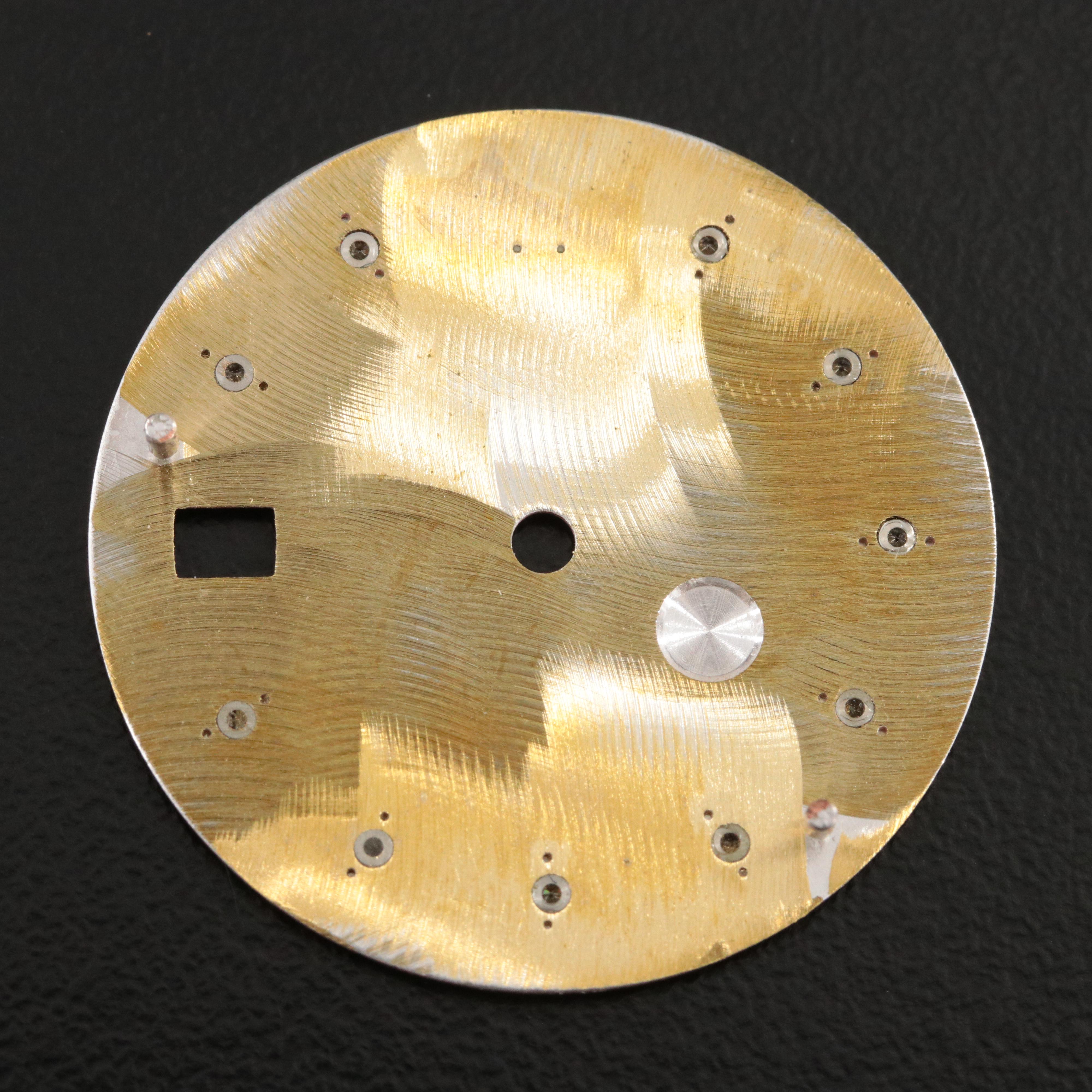 Aftermarket Rolex Pink Date Diamond Watch Dial