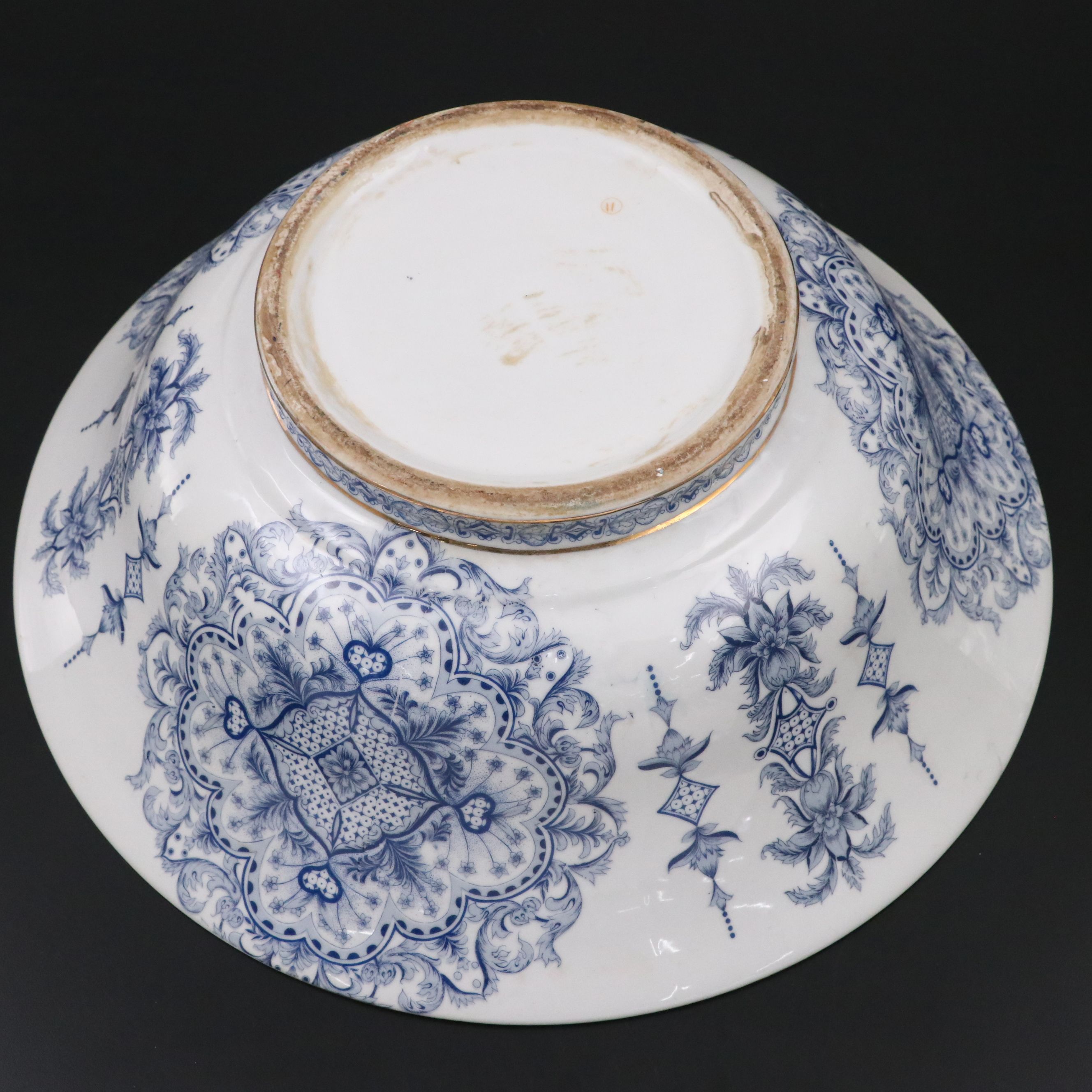 Southeast Asian Style Hand-Painted Porcelain Bowl