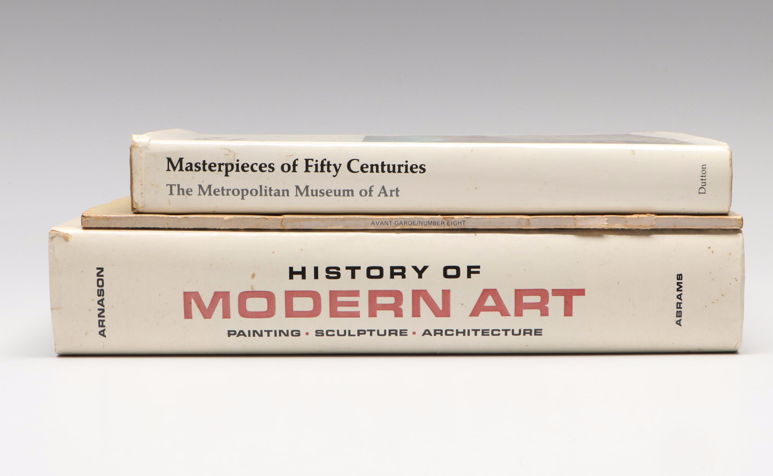First Edition "Masterpieces of Fifty Centuries" and More Art Books