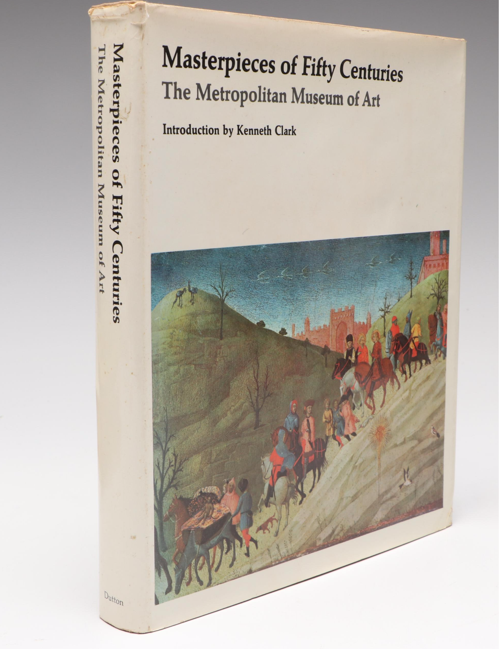 First Edition "Masterpieces of Fifty Centuries" and More Art Books