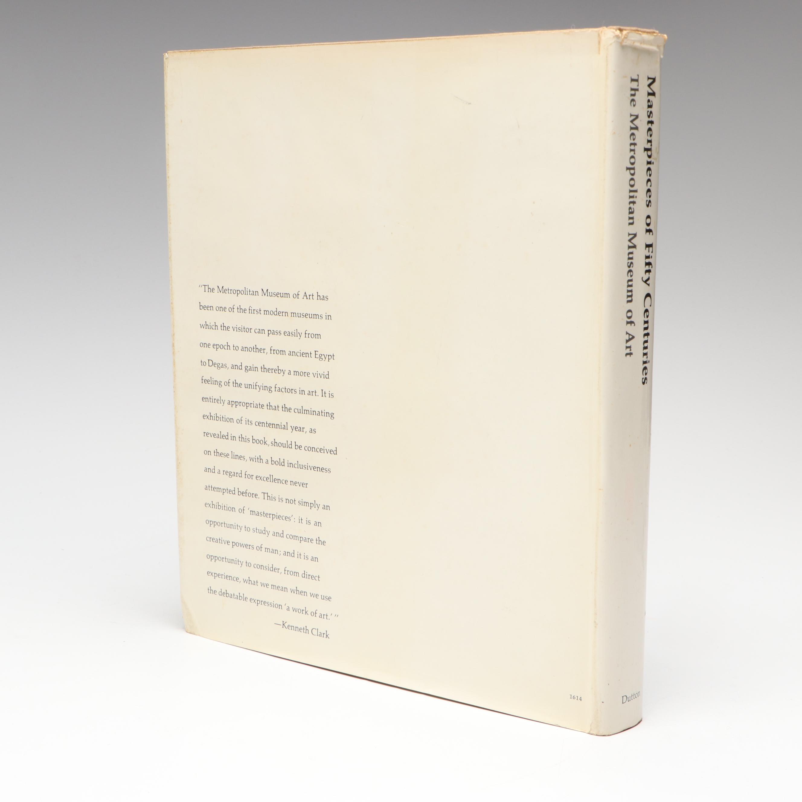 First Edition "Masterpieces of Fifty Centuries" and More Art Books