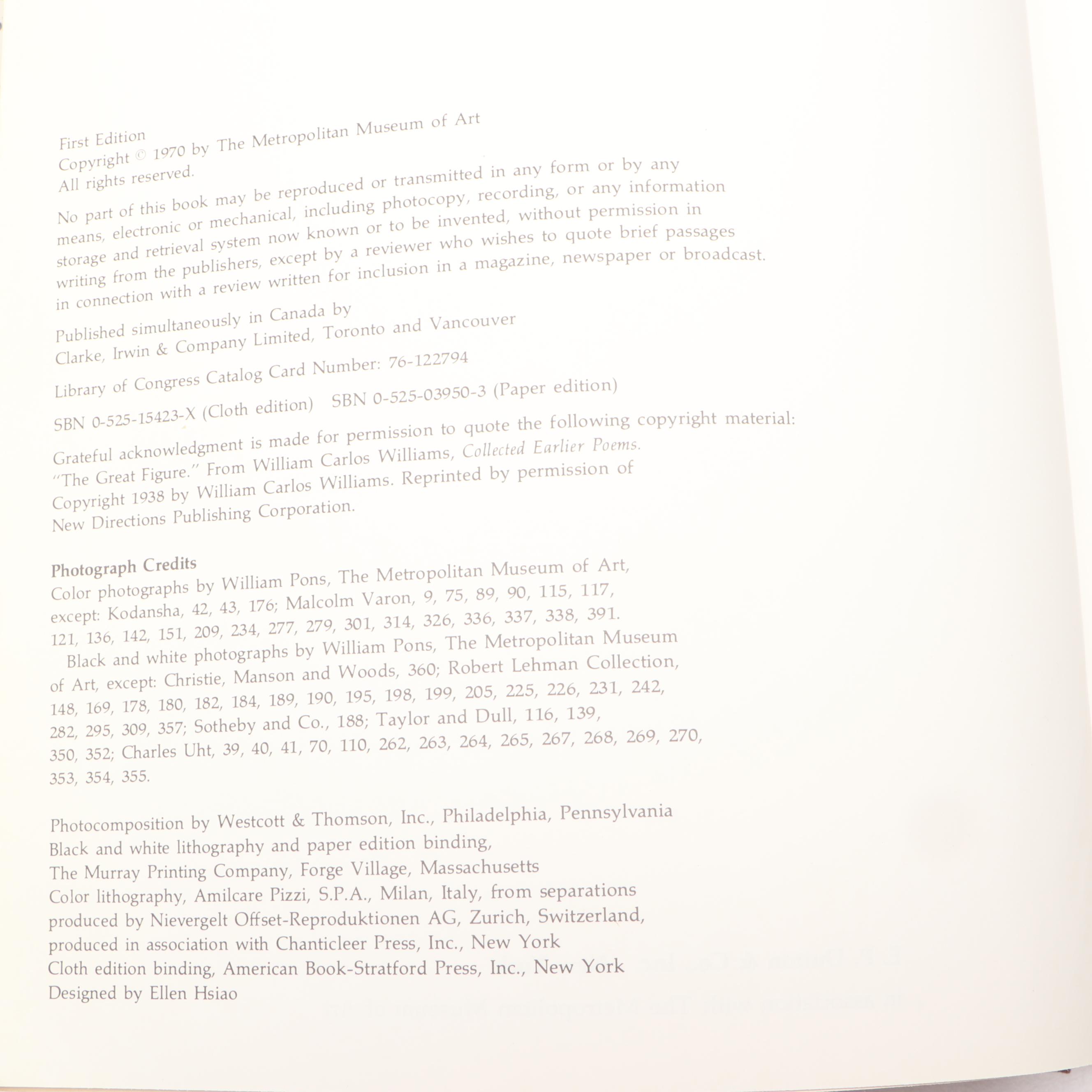 First Edition "Masterpieces of Fifty Centuries" and More Art Books