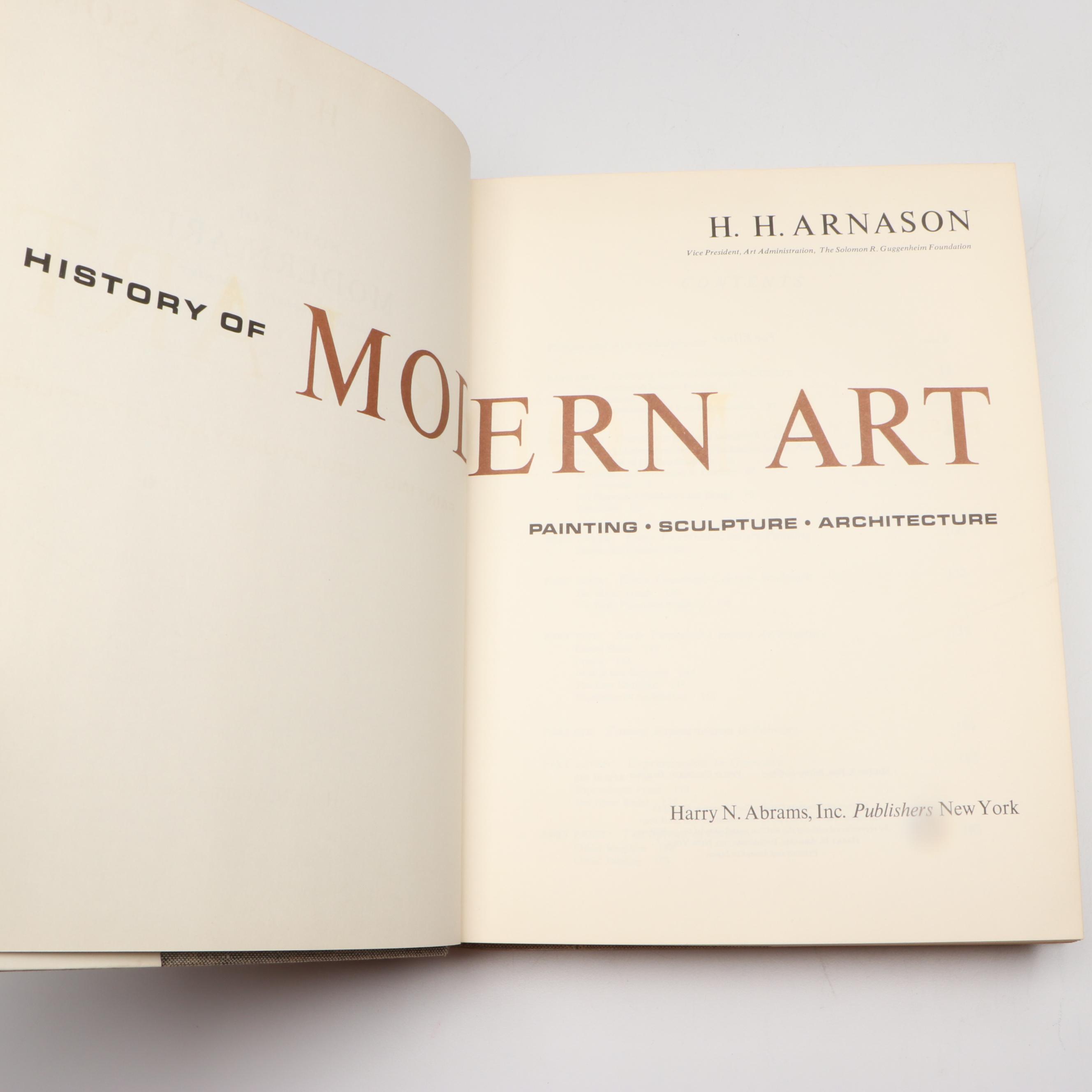 First Edition "Masterpieces of Fifty Centuries" and More Art Books