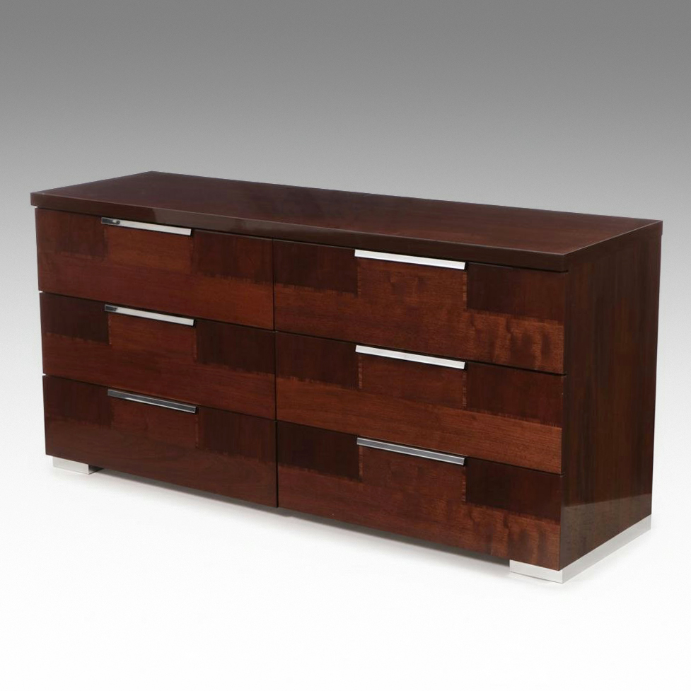 Alf DaFre Italian Modern Style Wooden Chest of Drawers