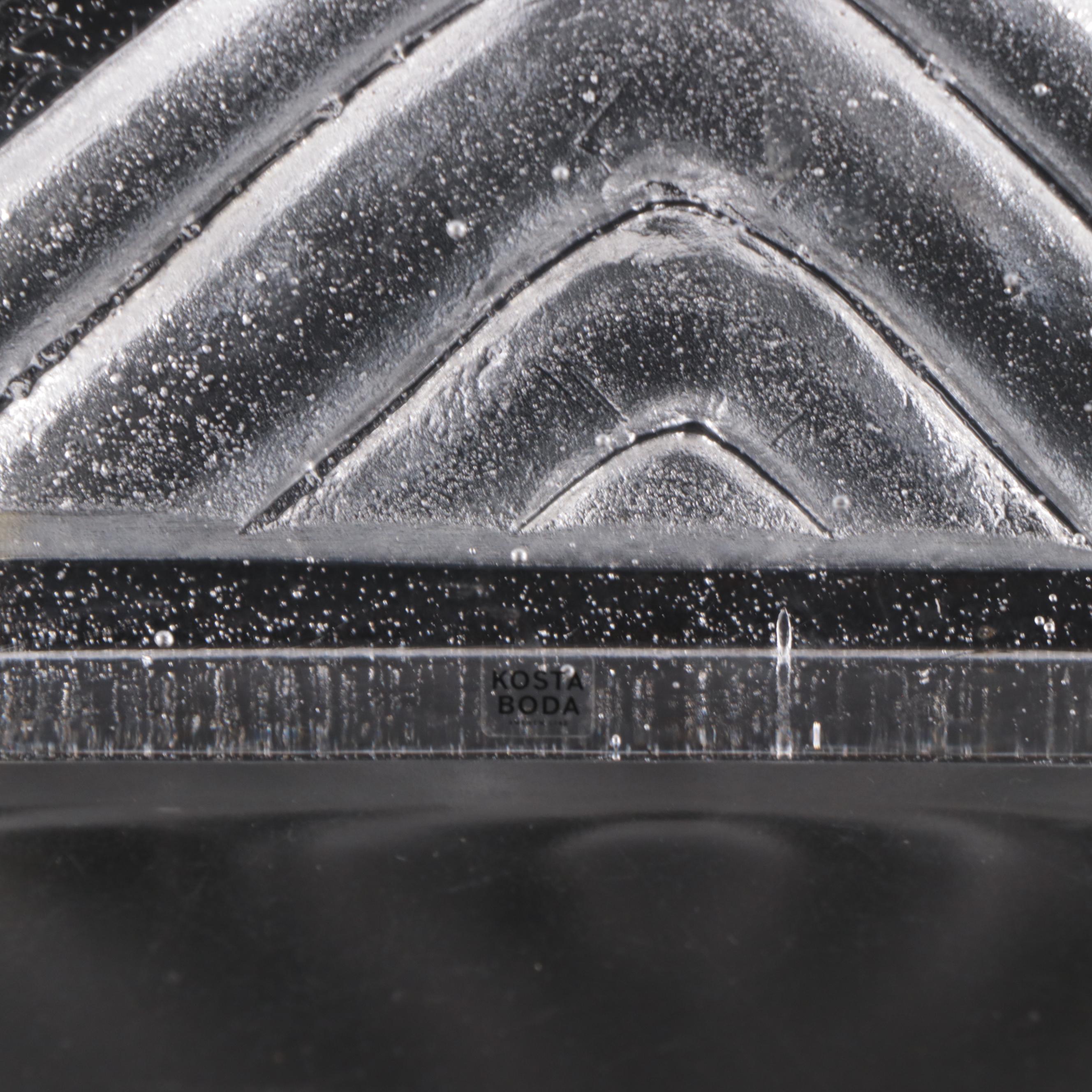 Bertil Vallien for Kosta Boda Cast Art Glass "Icon: Eyewitness"