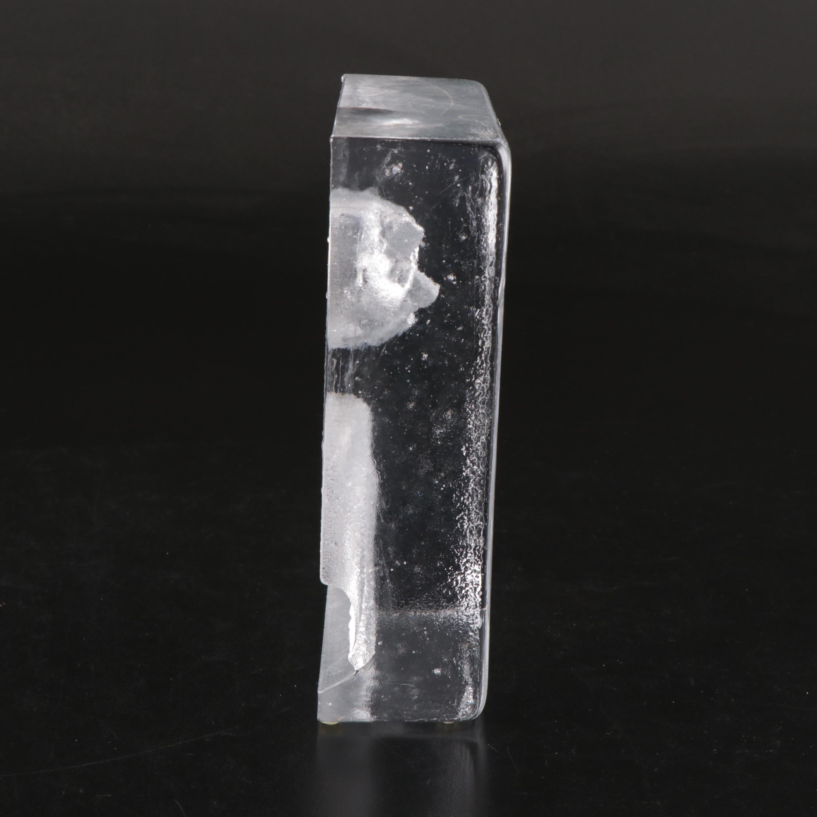 Bertil Vallien for Kosta Boda Cast Art Glass "Icon: Eyewitness"