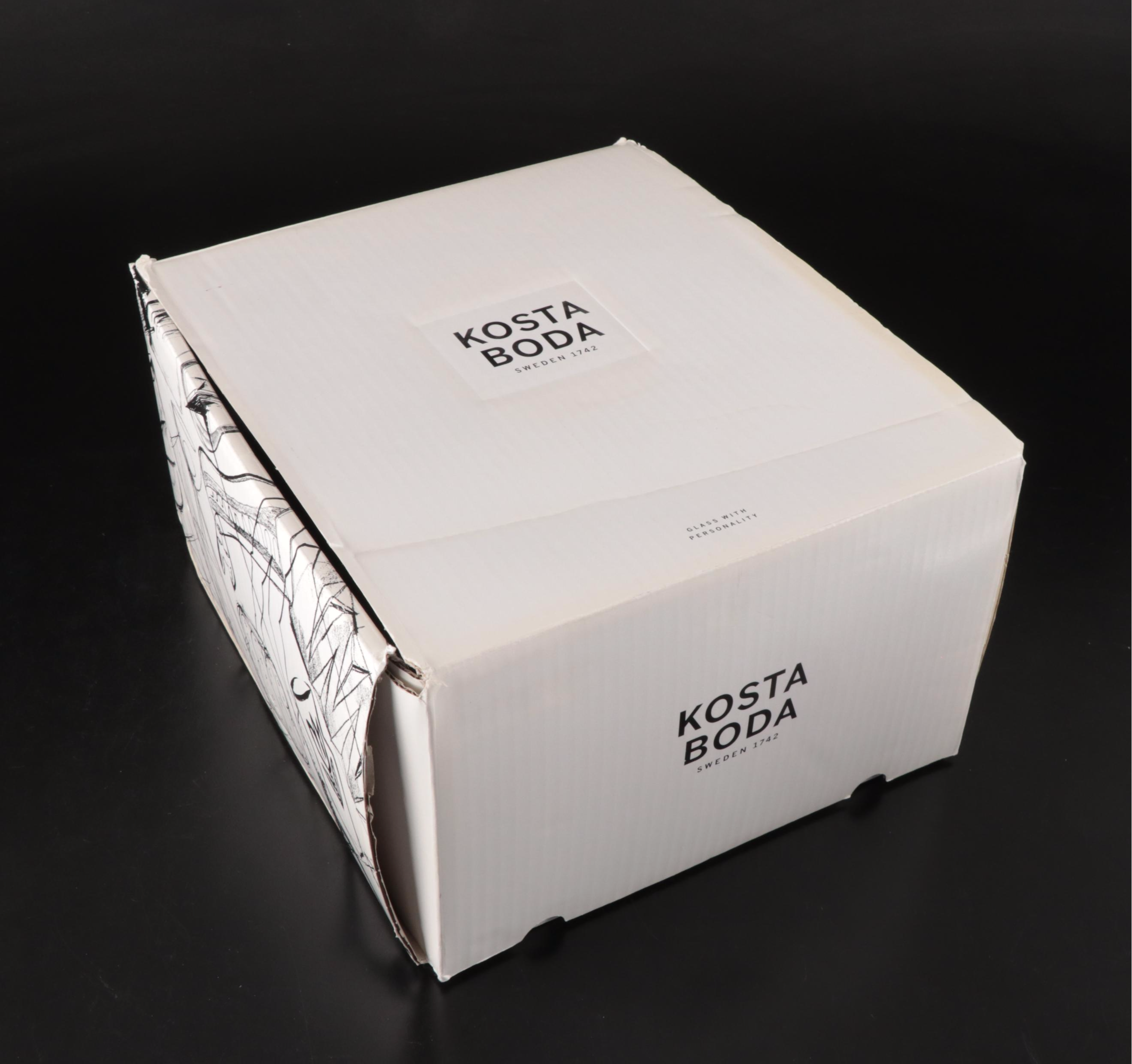 Bertil Vallien for Kosta Boda Cast Art Glass "Icon: Eyewitness"