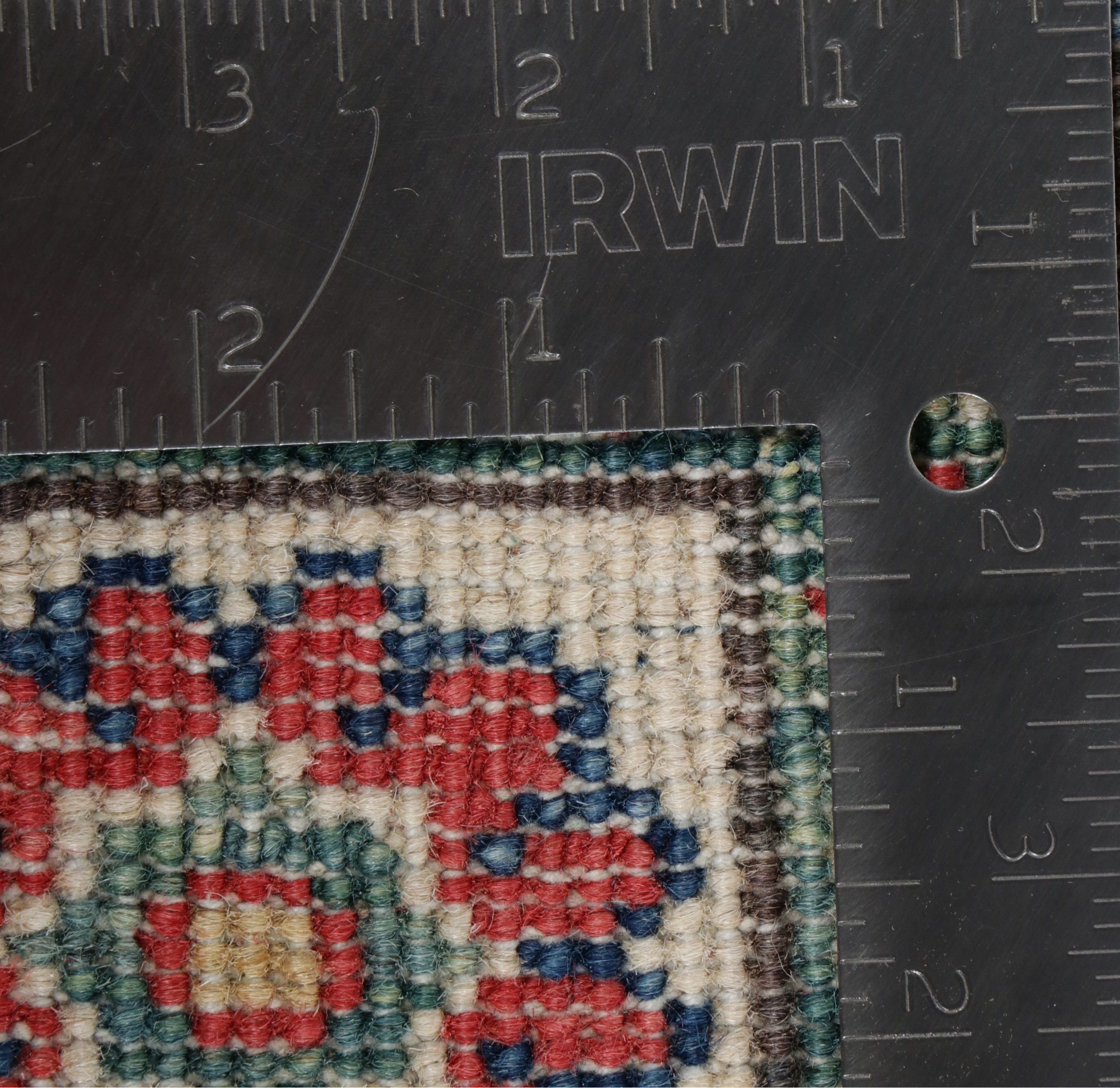 2'8 x 10' Hand-Knotted Afghan Kazak Carpet Runner