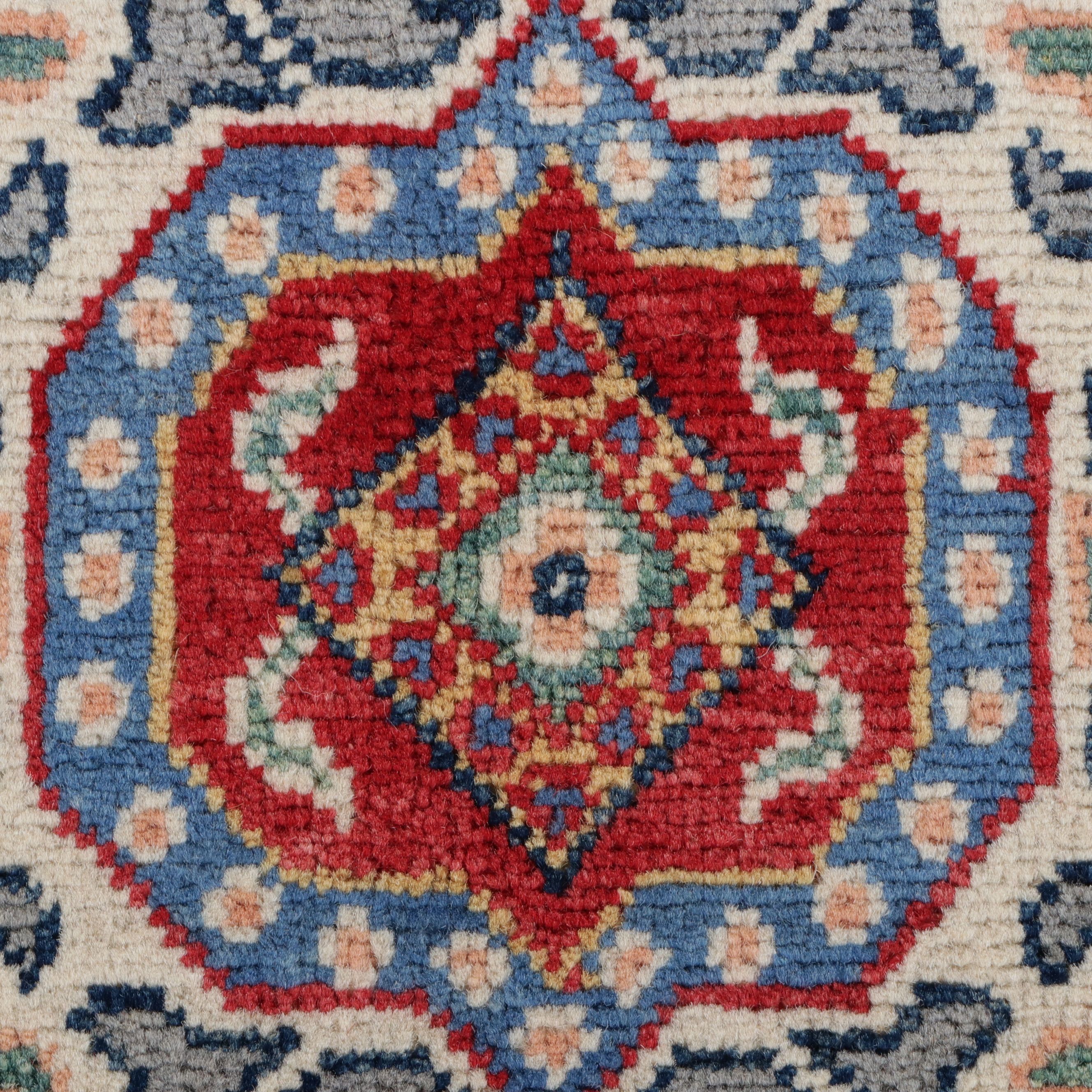 2'10 x 9'5 Hand-Knotted Afghan Kazak Carpet Runner