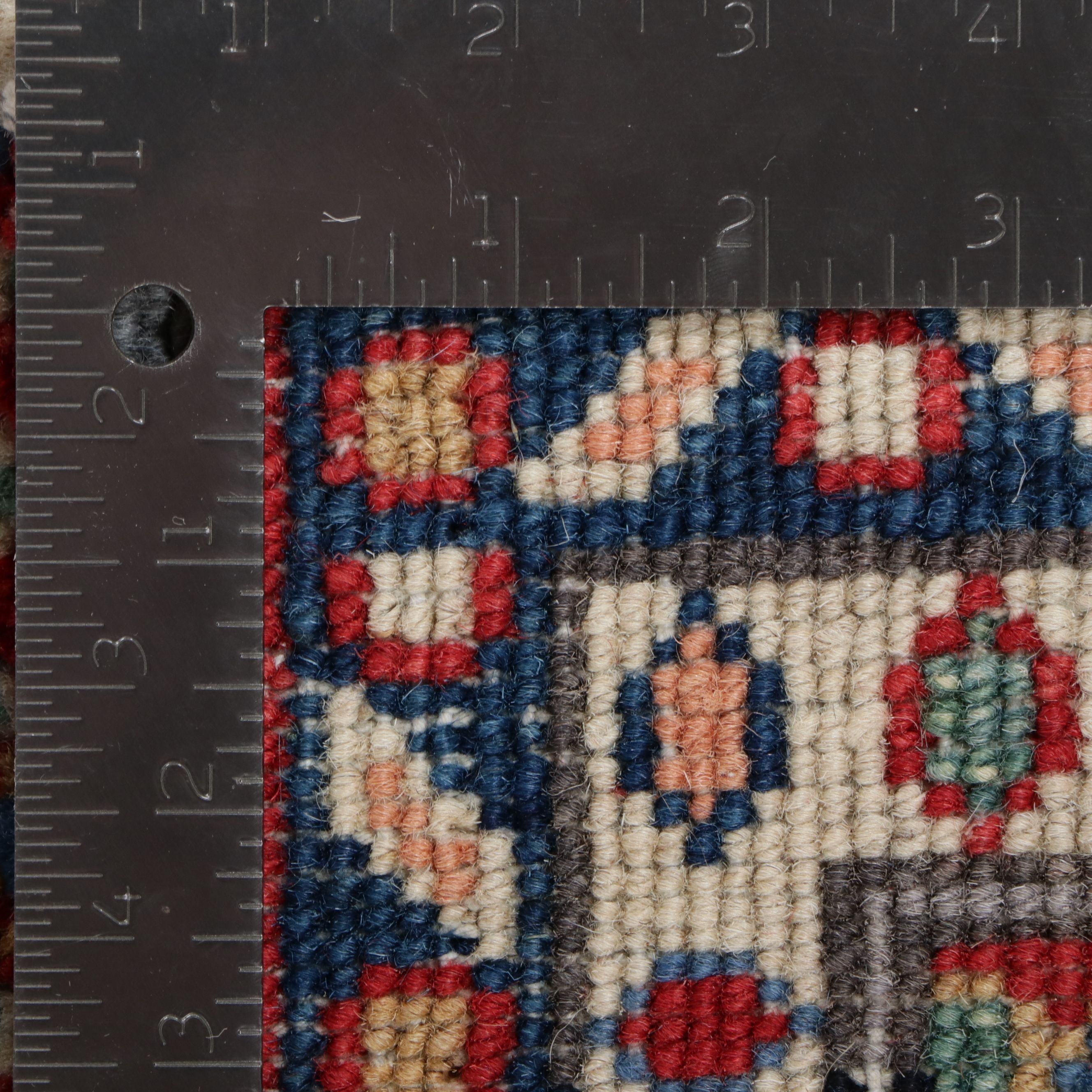 2'10 x 9'5 Hand-Knotted Afghan Kazak Carpet Runner