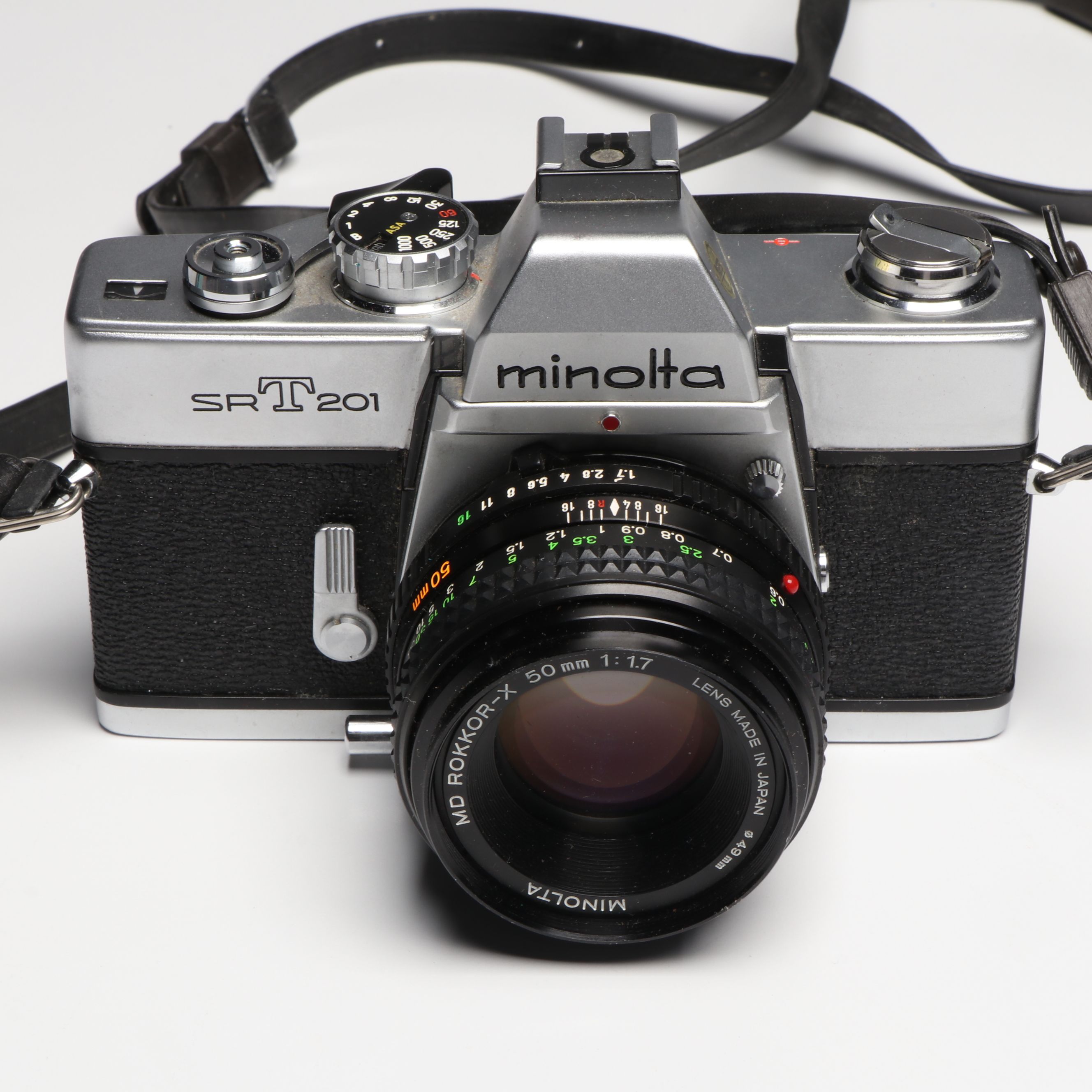 Minolta SRT201 with 300mm MC Tele Rokkor-HF and Other Lenses, 20th Century