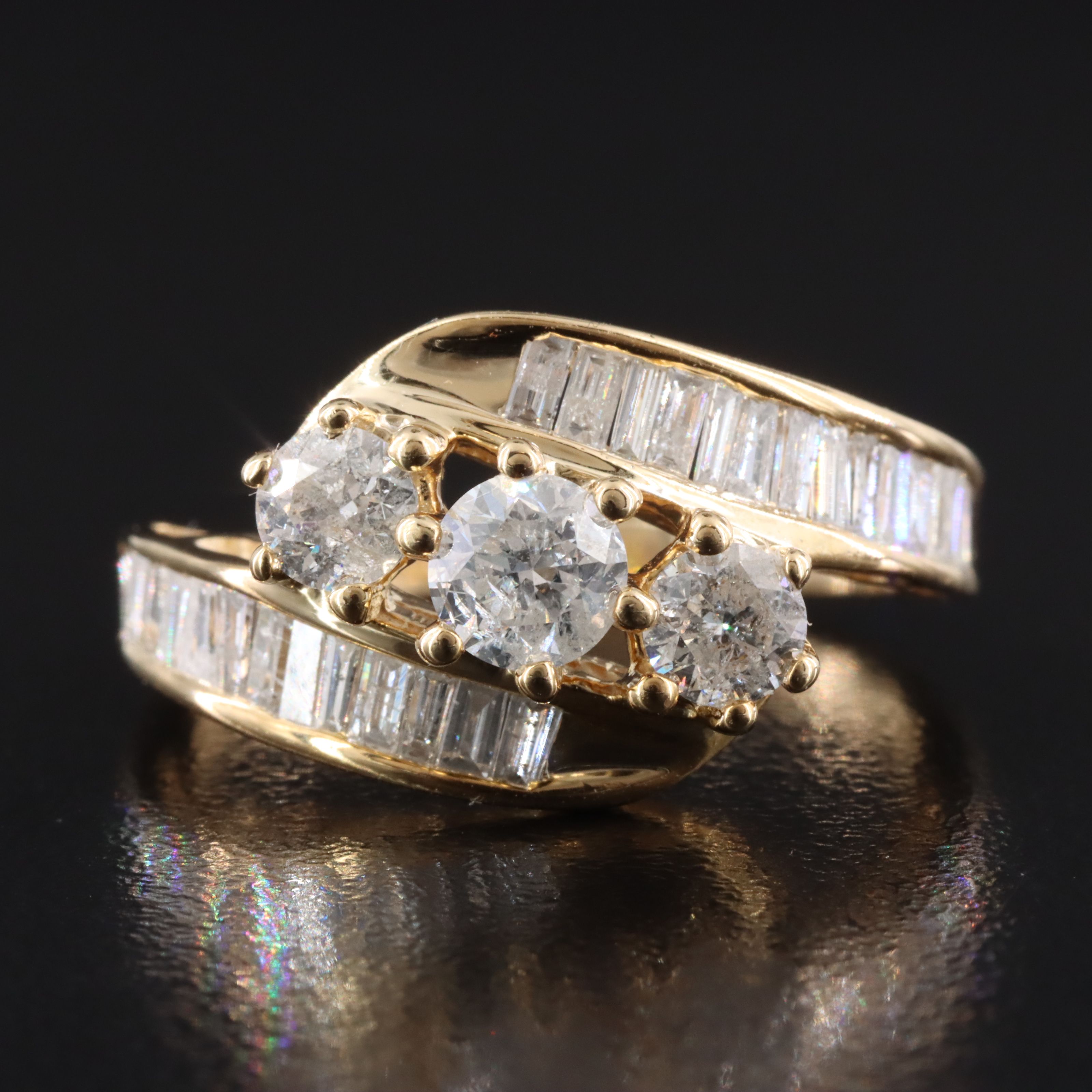 14K 1.24 CTW Diamond Ring