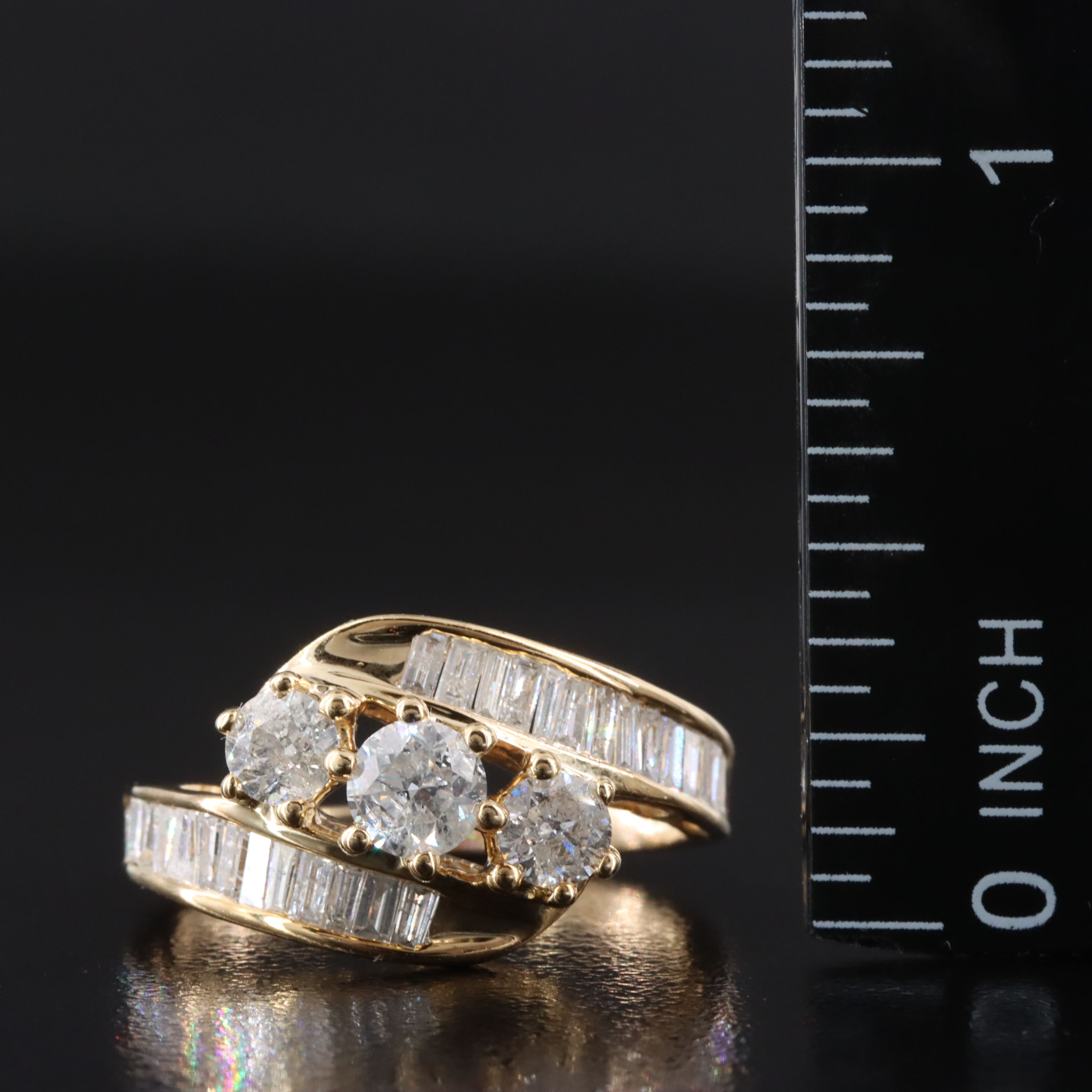 14K 1.24 CTW Diamond Ring