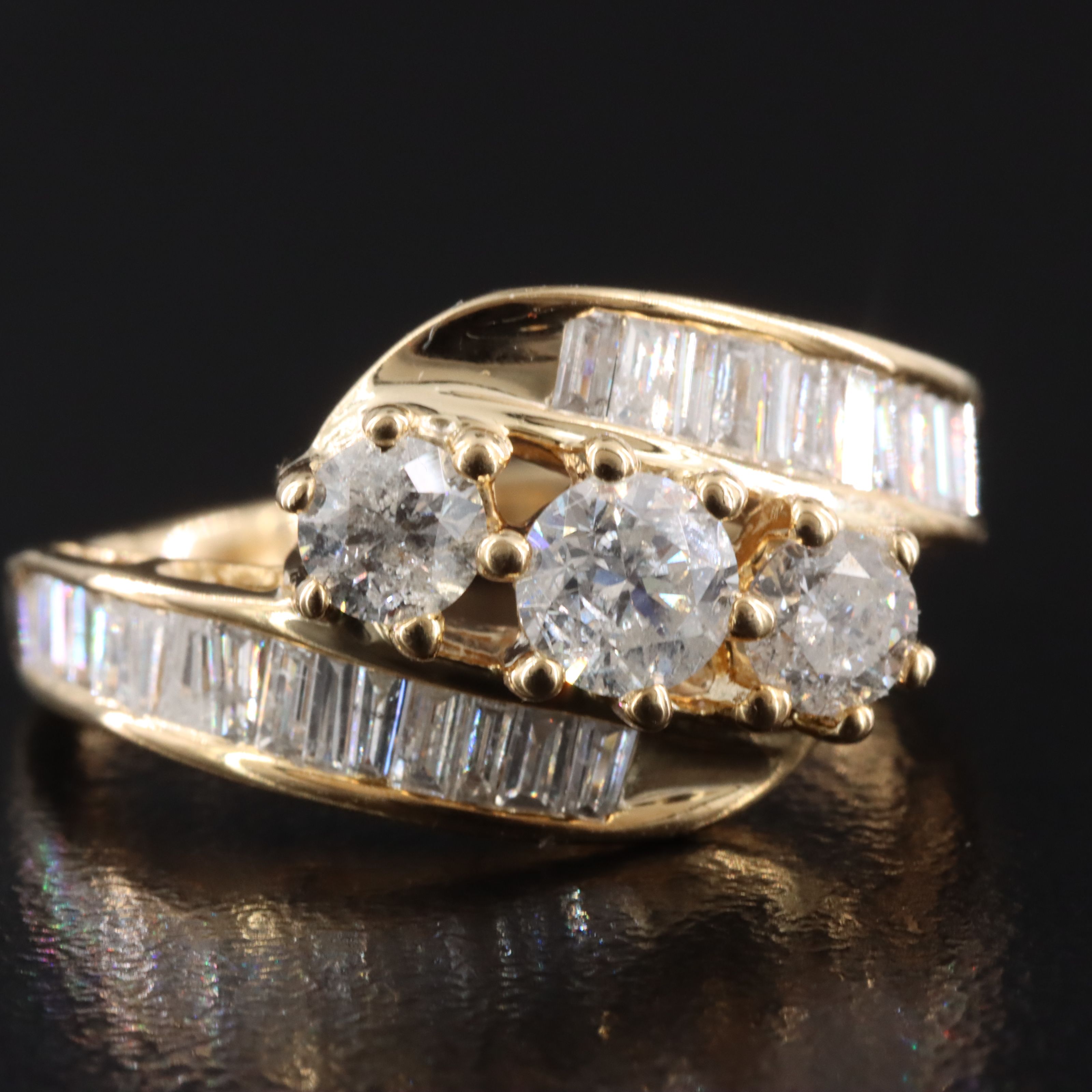 14K 1.24 CTW Diamond Ring