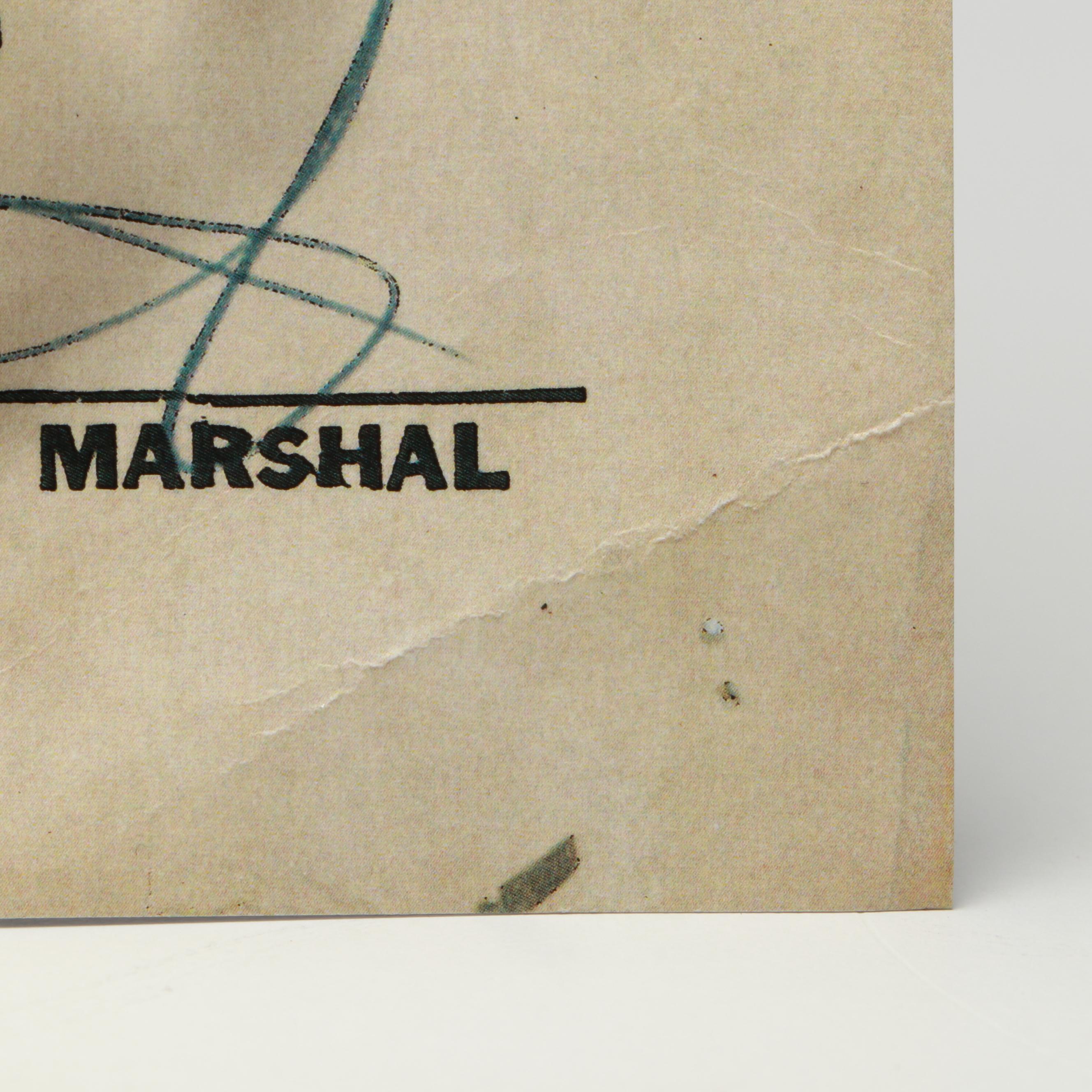 Prohibition Style Whisky Prescription Form with Reproduction Sign