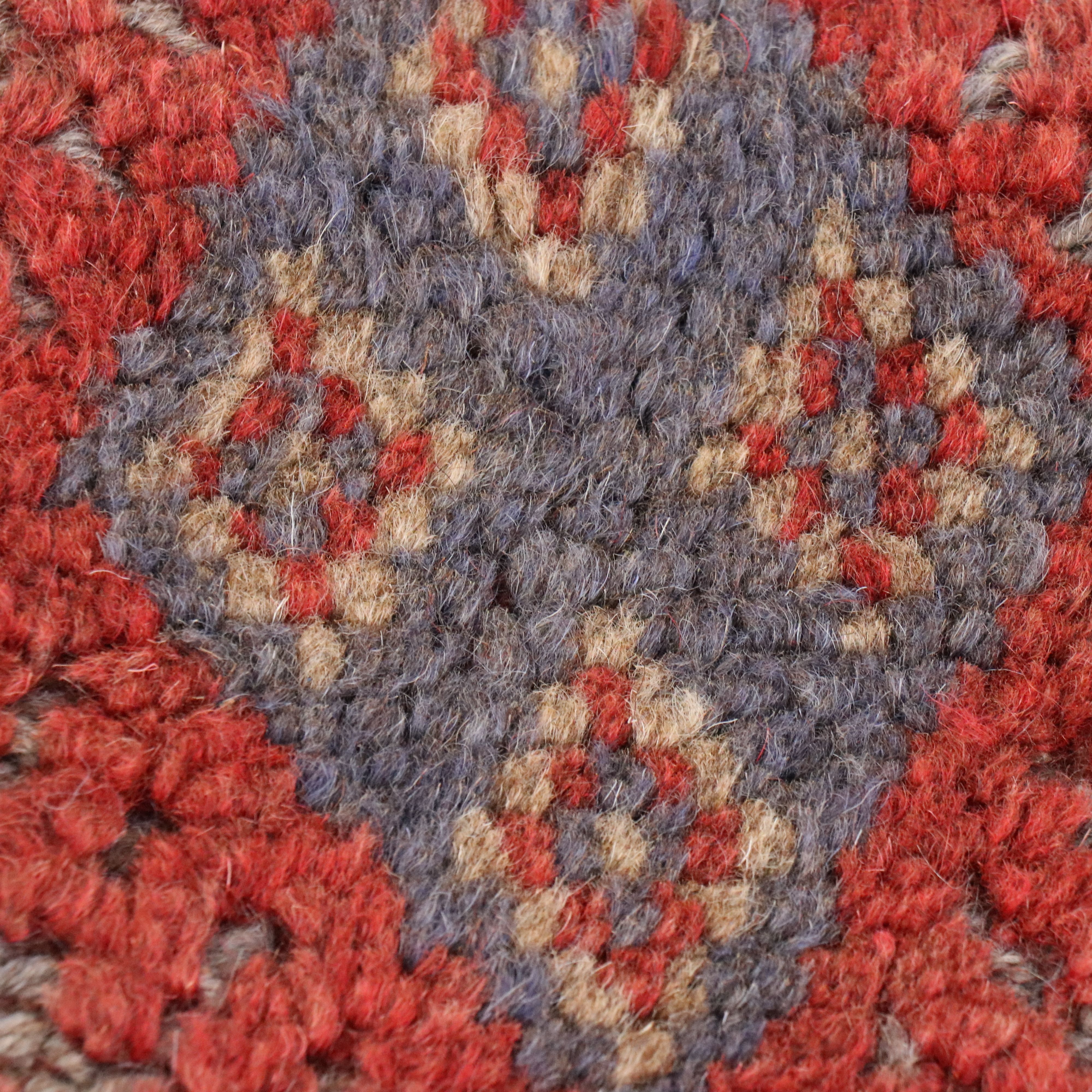 2'1 x 8'1 Hand-Knotted Afghan Mashwani Carpet Runner