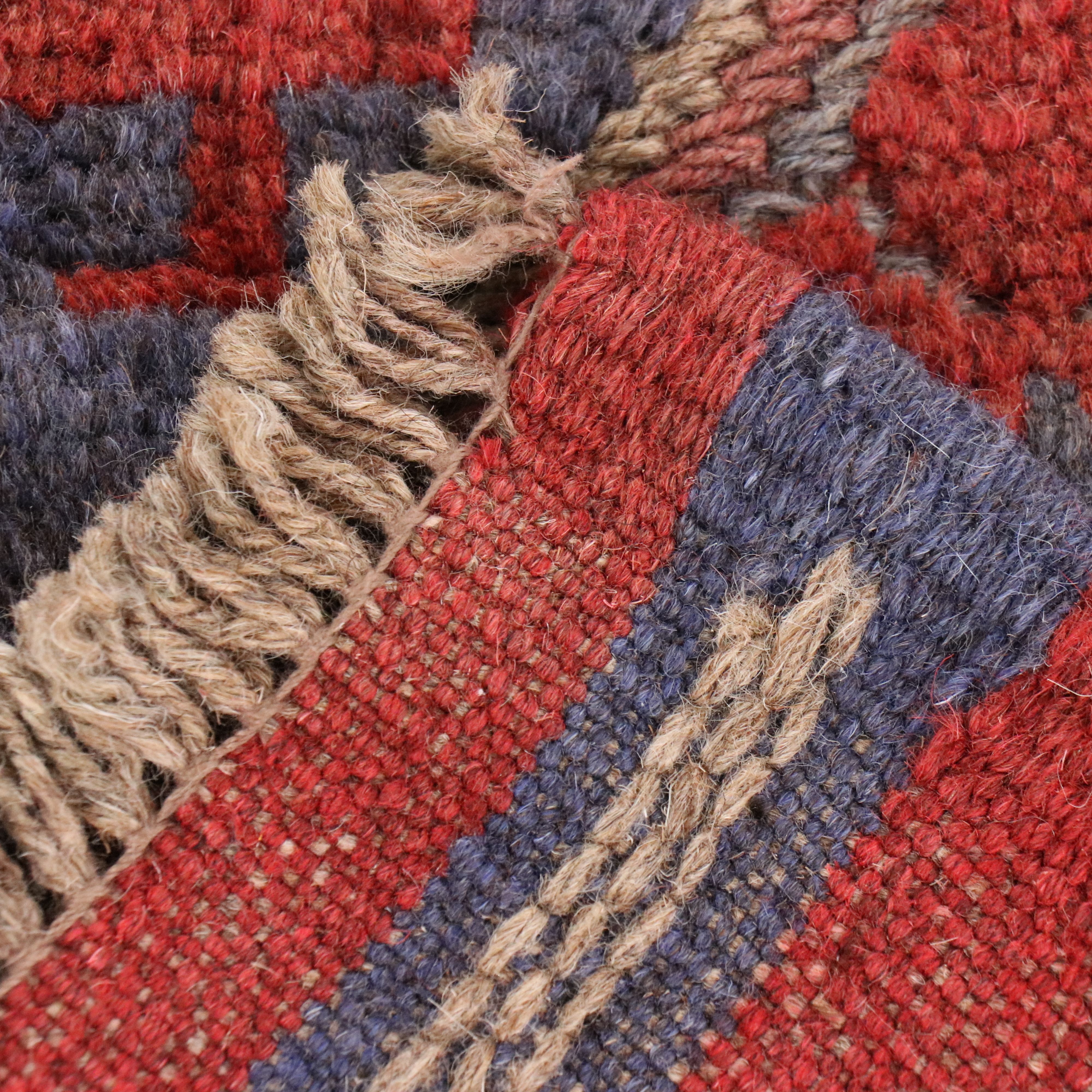 2'1 x 8'1 Hand-Knotted Afghan Mashwani Carpet Runner